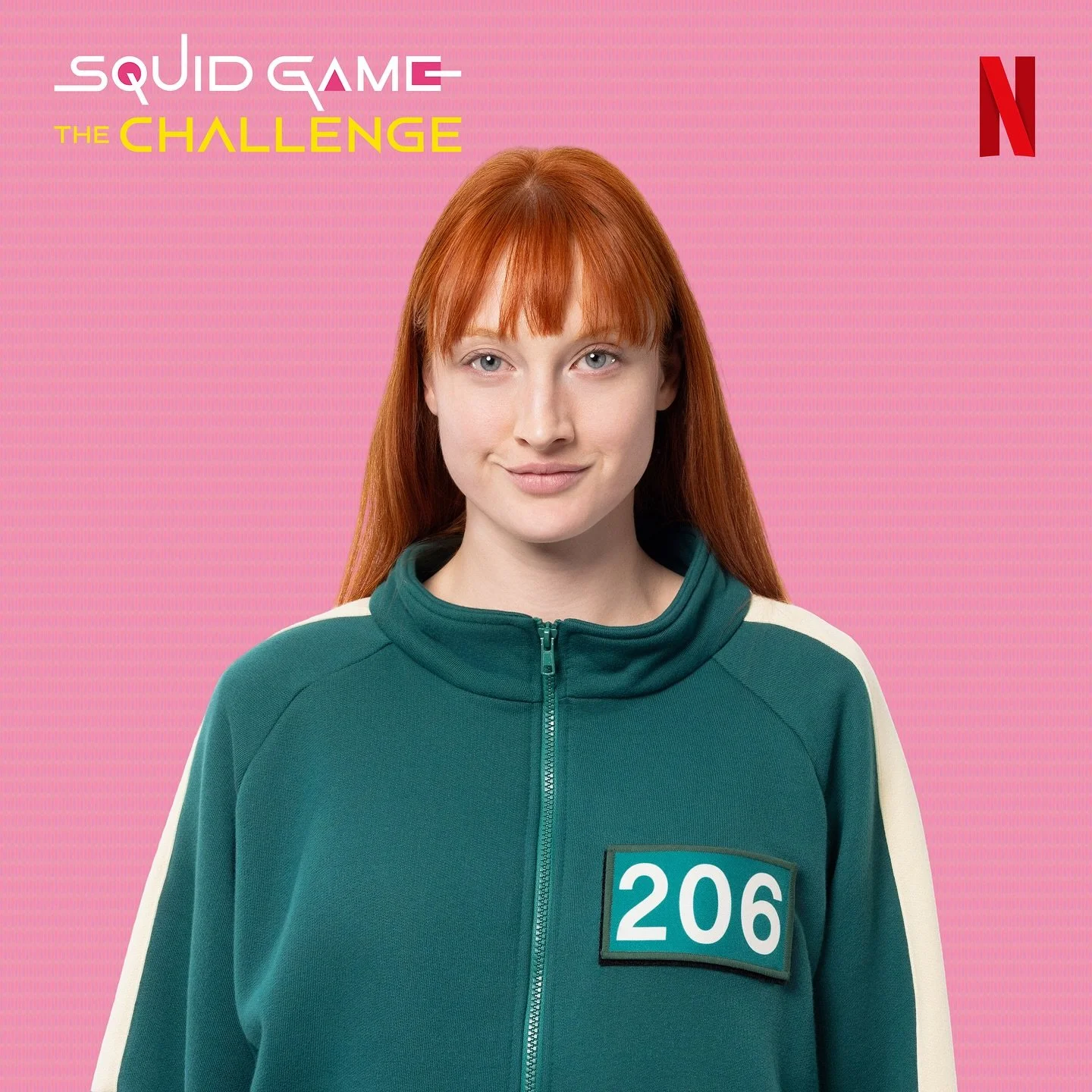 Ya&rsquo;ll know I love a side quest 🦑😜

Ahhh you guys the secret is FINALLY out!!

Player #206 reporting to Squid Games: The Challenge Season 2 out on @netflix November 4th!🚨🦑

$4.56 million on the line&hellip;let&rsquo;s get it 💪🏻

#squidgame