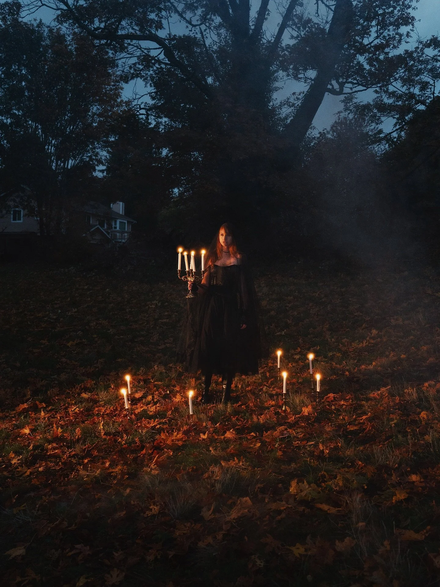 Spellbound 🕯️🌙

Happy Halloween friends!!🎃👻

Not gonna lie, doing a witchy photoshoot in a century old abandoned cemetery was spooooky!😳

It also started pouring down rain and we had to cut our shoot short, so I&rsquo;m stoked we were able to pu