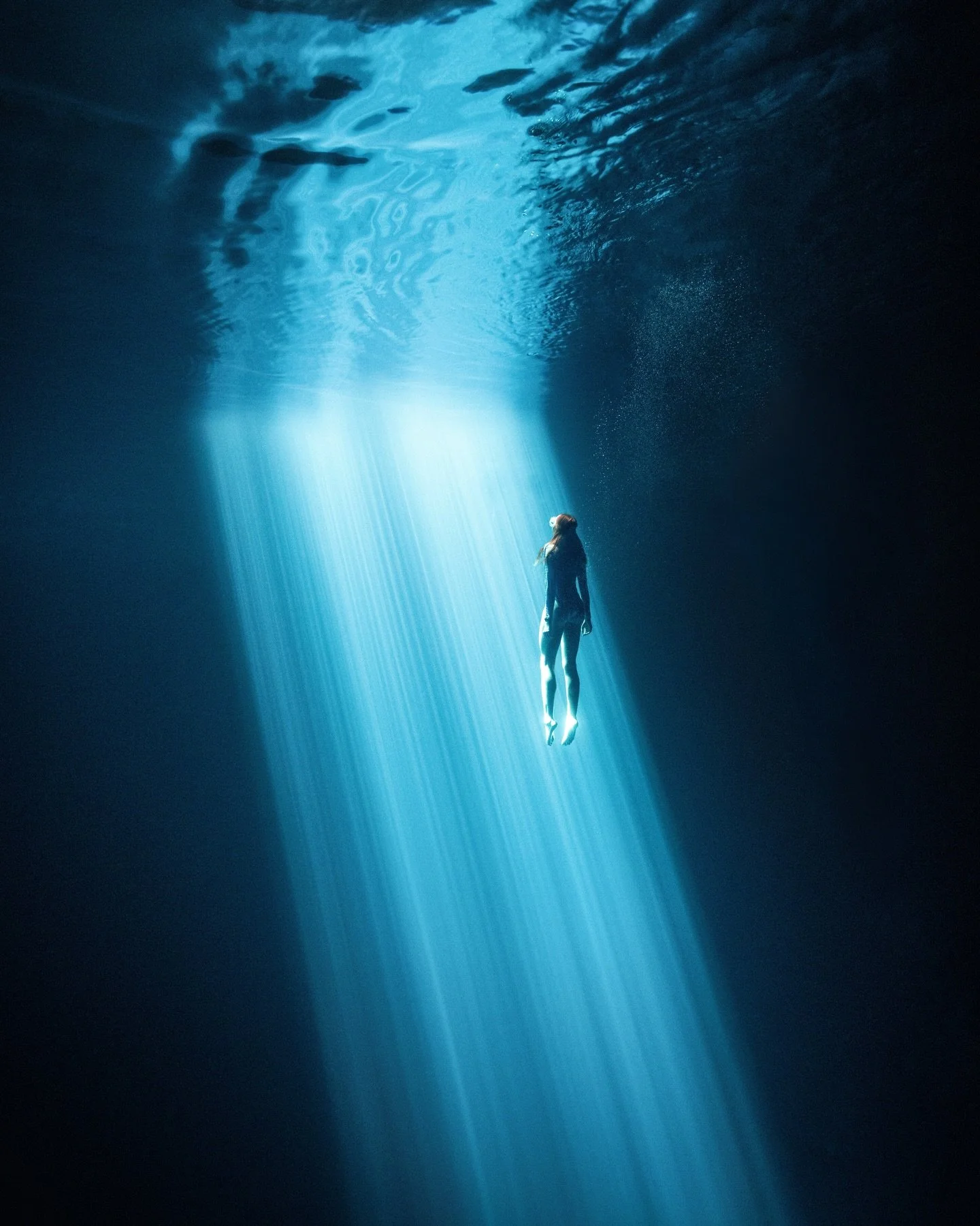 A world below.

My only real attempt ever at freediving was in this incredibly dark, deep cenote outside of Tulum. Glad we got the dream shot with the light rays because I got a horrible ear infection after this, ha 😆

Tulum itself was a bit tourist
