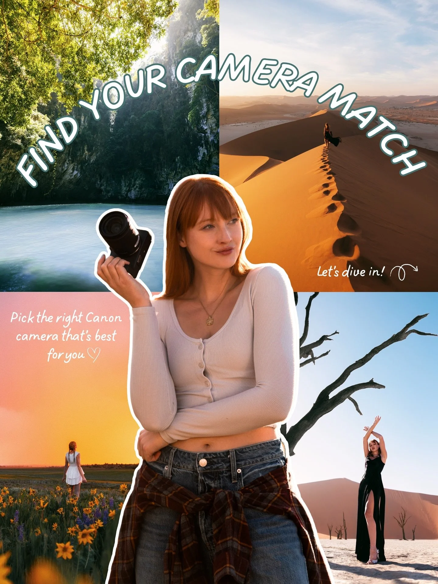 Start here if you want a new camera!📸❤️ #ad 

I truly believe your camera should match how you create 🎨

But I know it can get pretty overwhelming deciding between all of the different @canonusa camera bodies, so I put together a handy little guide