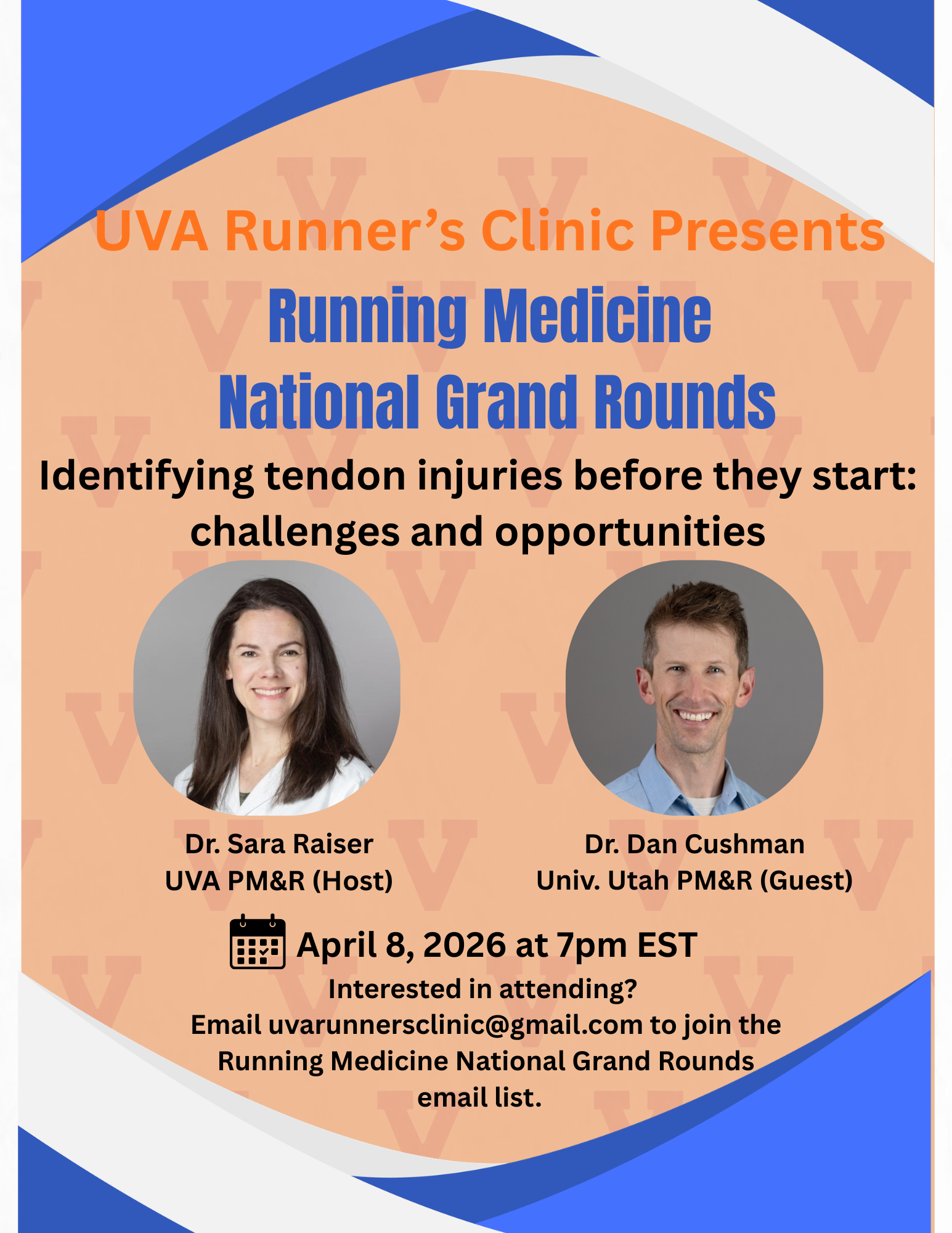 Running Medicine National Grand Rounds: Identifying tendon injuries before they start: challenges and opportunities 