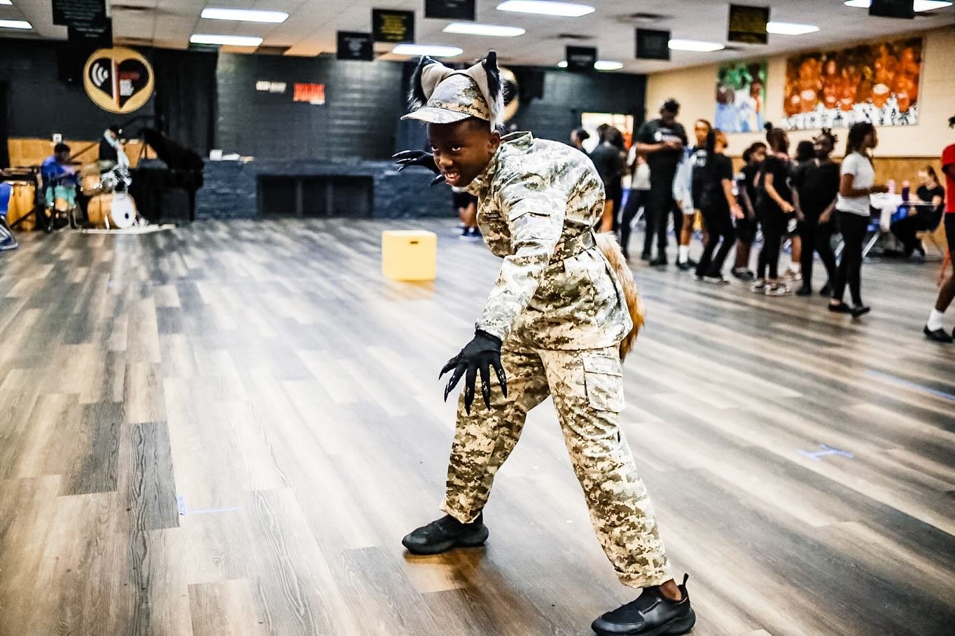 COSTUME FITTING 🧵 

The Hyena&rsquo;s are ready!! 😝 
#dontmissabeatjax #musicaltheatre #broadwayexperiencejax #lionkingjr