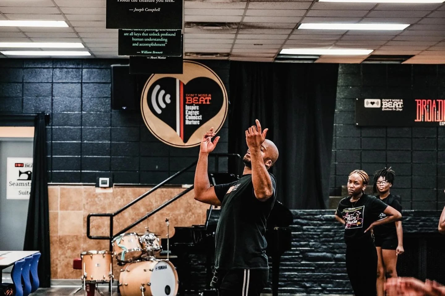Our students have been diligently locked in and focused all week. Today marks the third day of choreography week with Mr. Brett.

Let&rsquo;s go!

#dontmissabeatjax 
#musicaltheatre
#sisteractjr
#broadwayexperiencejax