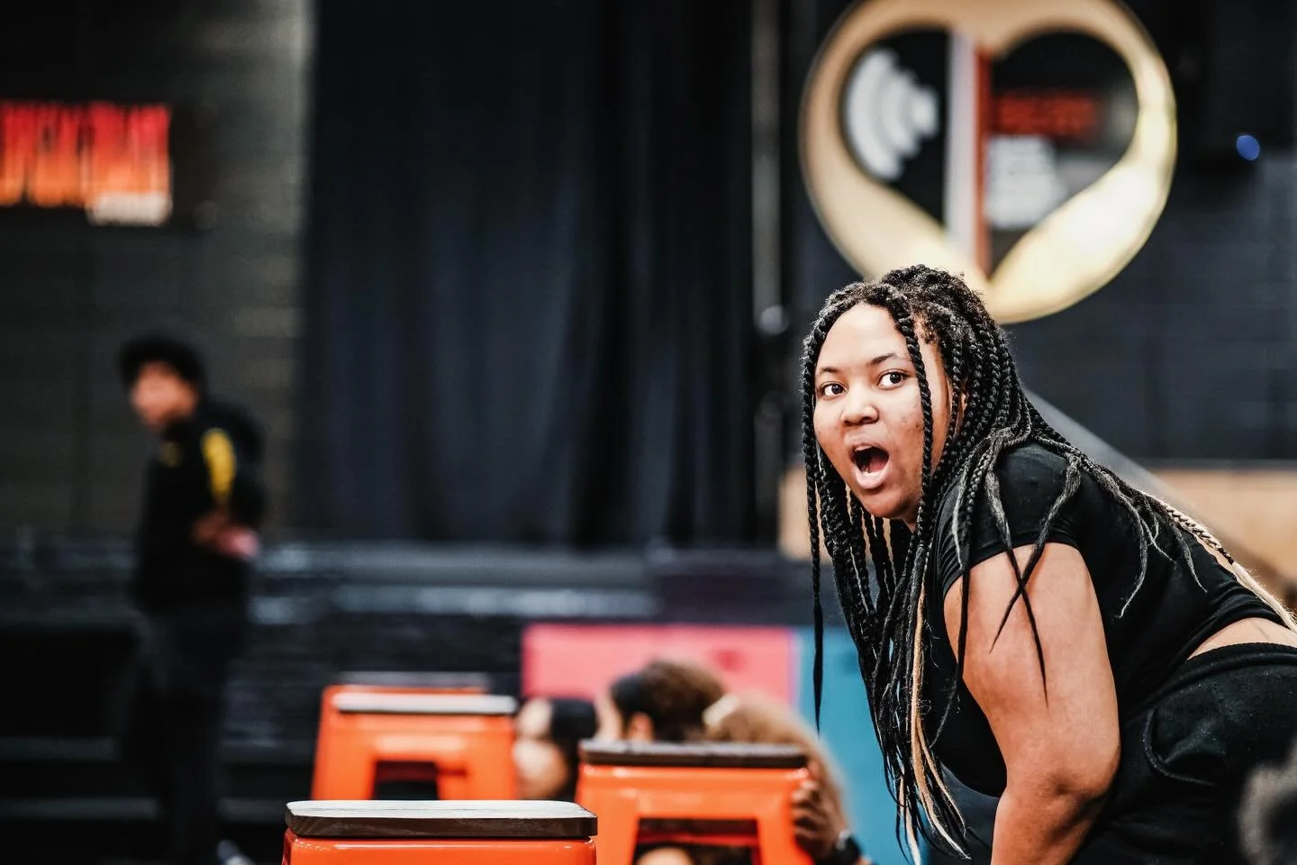 The confrontation #sisteractjr.

#dontmissabeatjax 
#musicaltheatre
#scenework 
#broadwayexperiencejax