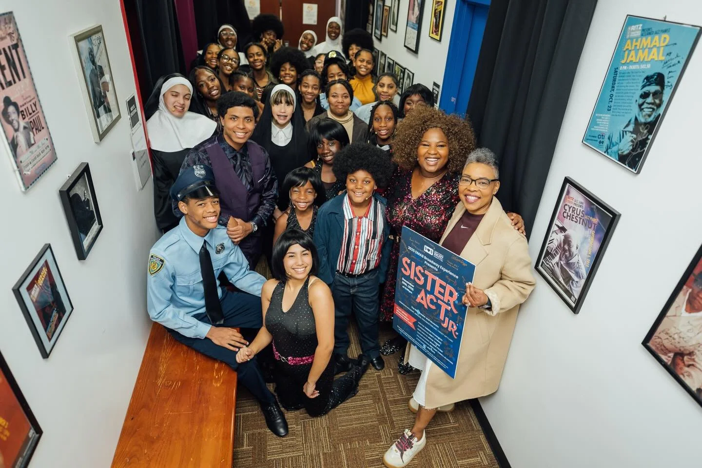 We are all smiles as we continue to celebrate the success of our presentation of Sister Act Jr. and enjoy a well-deserved winter break.

Photos: @karmathartic 

#sisteractjr #behindthescenes
#dontmissabeatjax
#broadwayexperiencejax 
#dmabseasonofshow