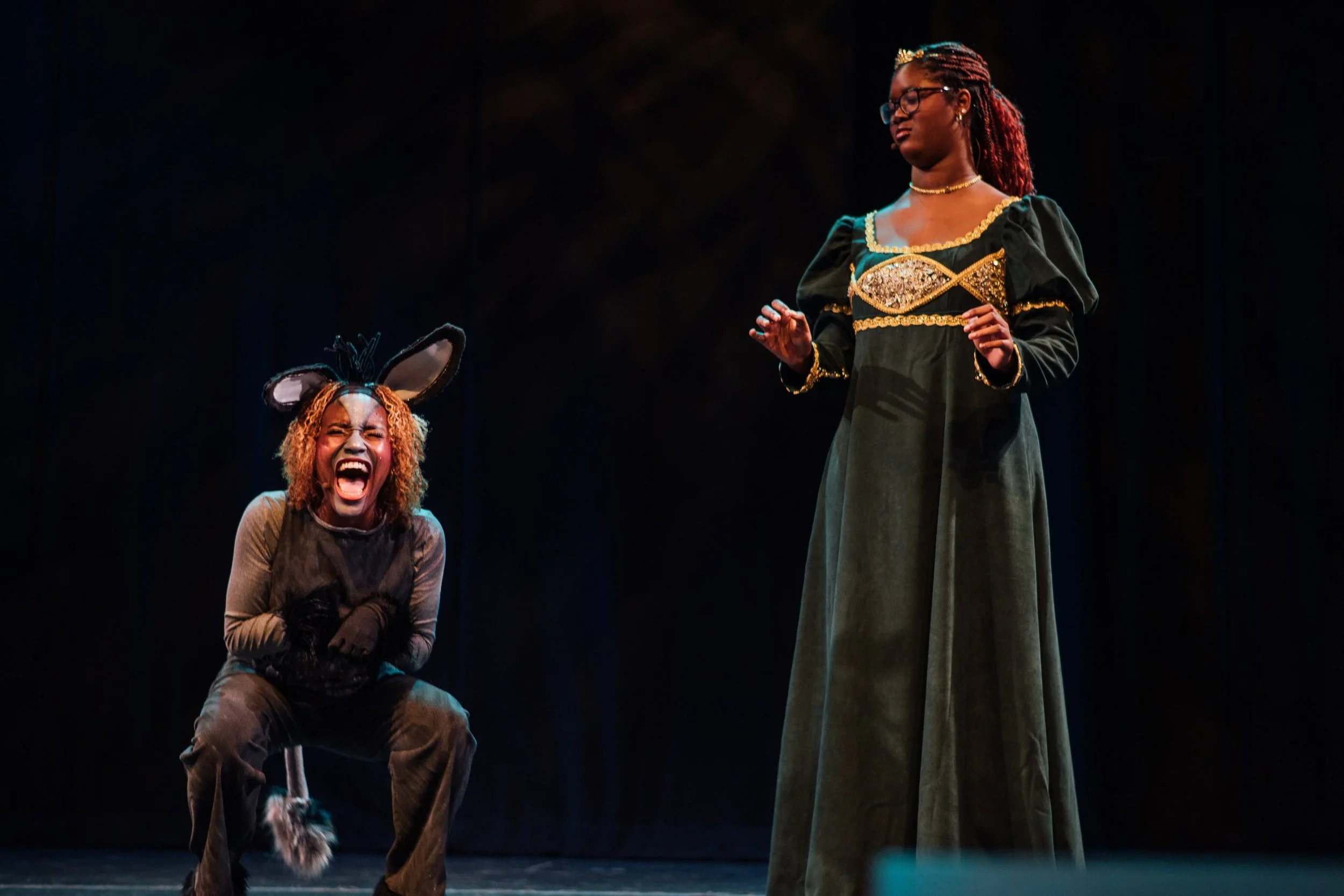Yes, more great reviews!

&ldquo;[The show] was a high-energy megawatt show with jaw-dropping sets and original and clever costumes - Lord Farquaad and Donkey were outrageously fun.&nbsp; The sets and costumes, though, were just accessories to showca