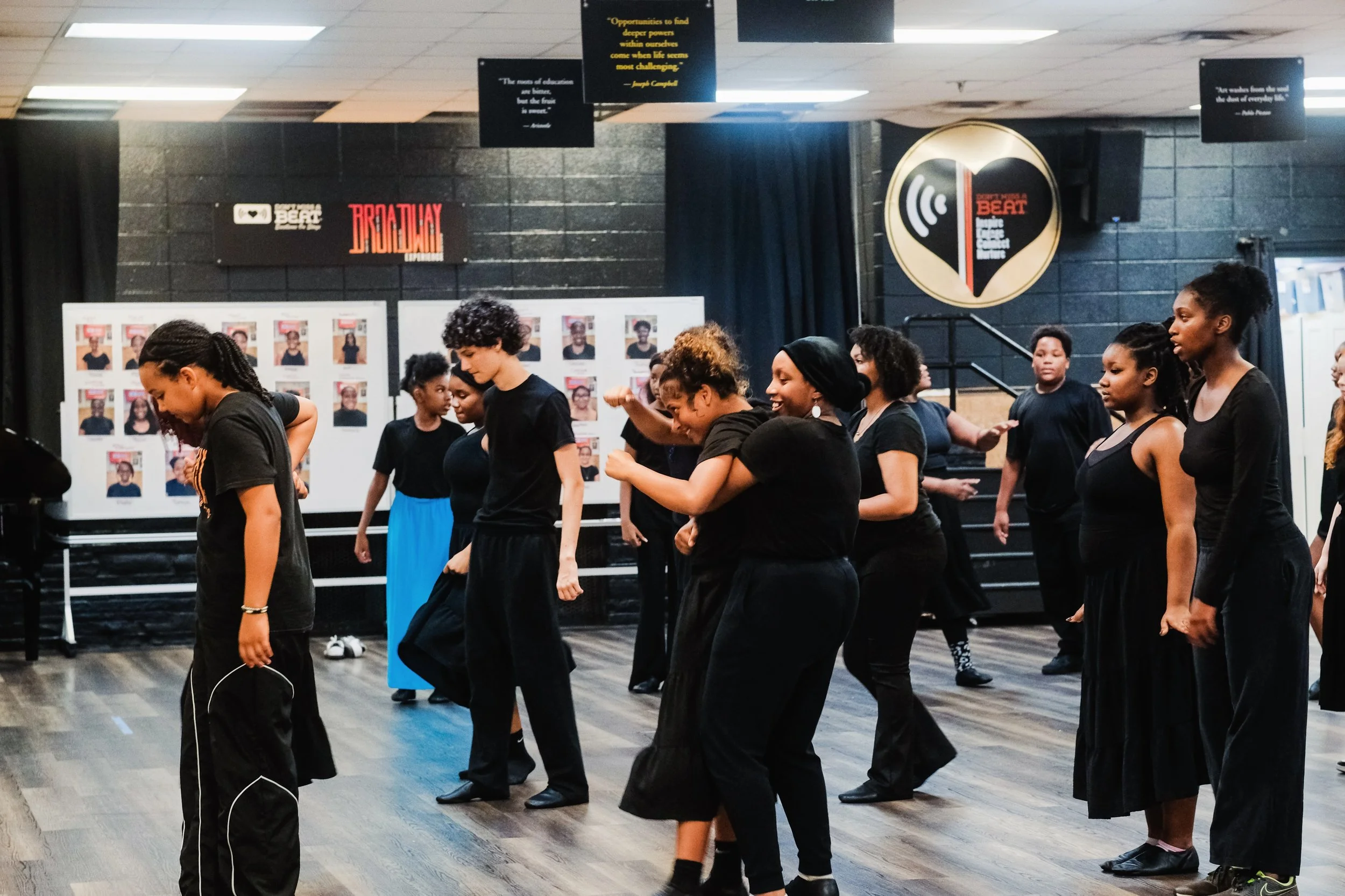 The week of rehearsals has been excellent, so it is time to pause and enjoy the weekend. Everyone, have a wonderful weekend and a safe Halloween.

#dontmissabeatjax 
#dmabmusicaltheatre