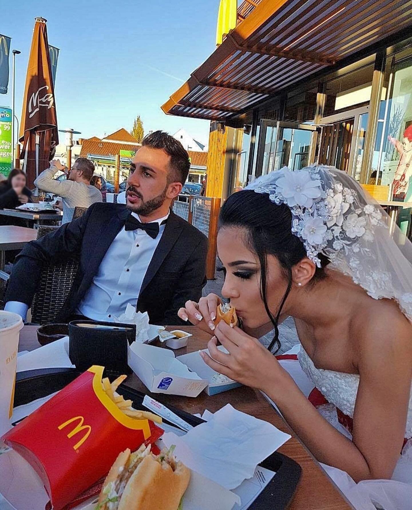 Anybody else feeling this right now?👀

What better way to de-stress after all that planning than a good burger and fries??

What would be your go-to after wedding meal? Tell us in the comments!