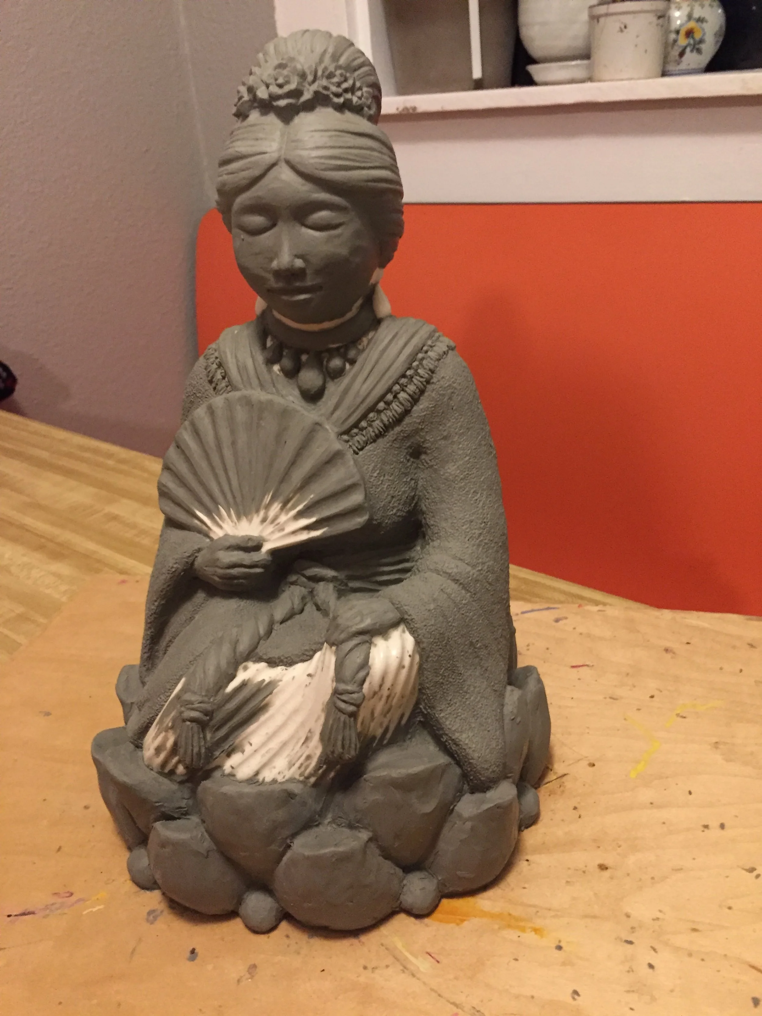 Original Clay Quan Yin 