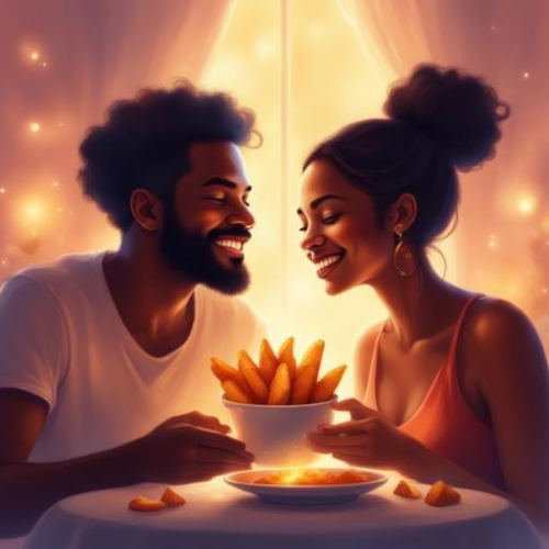 Chill Bites: Crispy Sweet Potato Wedges 🍠