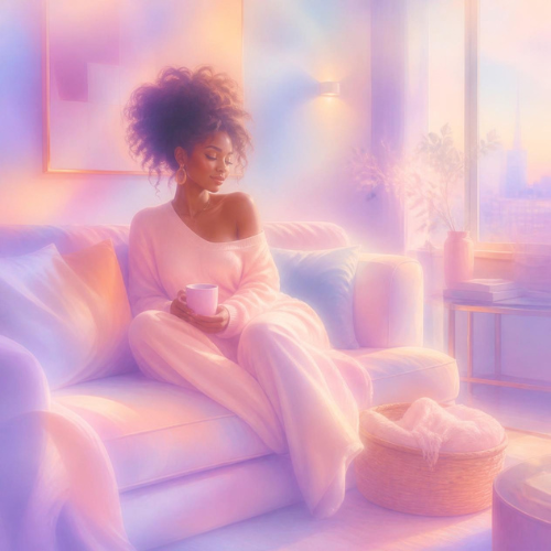 Keep a Cozy Basket Beside the Couch 🛋️