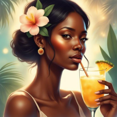 A Taste of Summer: Pineapple Coconut Cooler 🍍🥥🍸