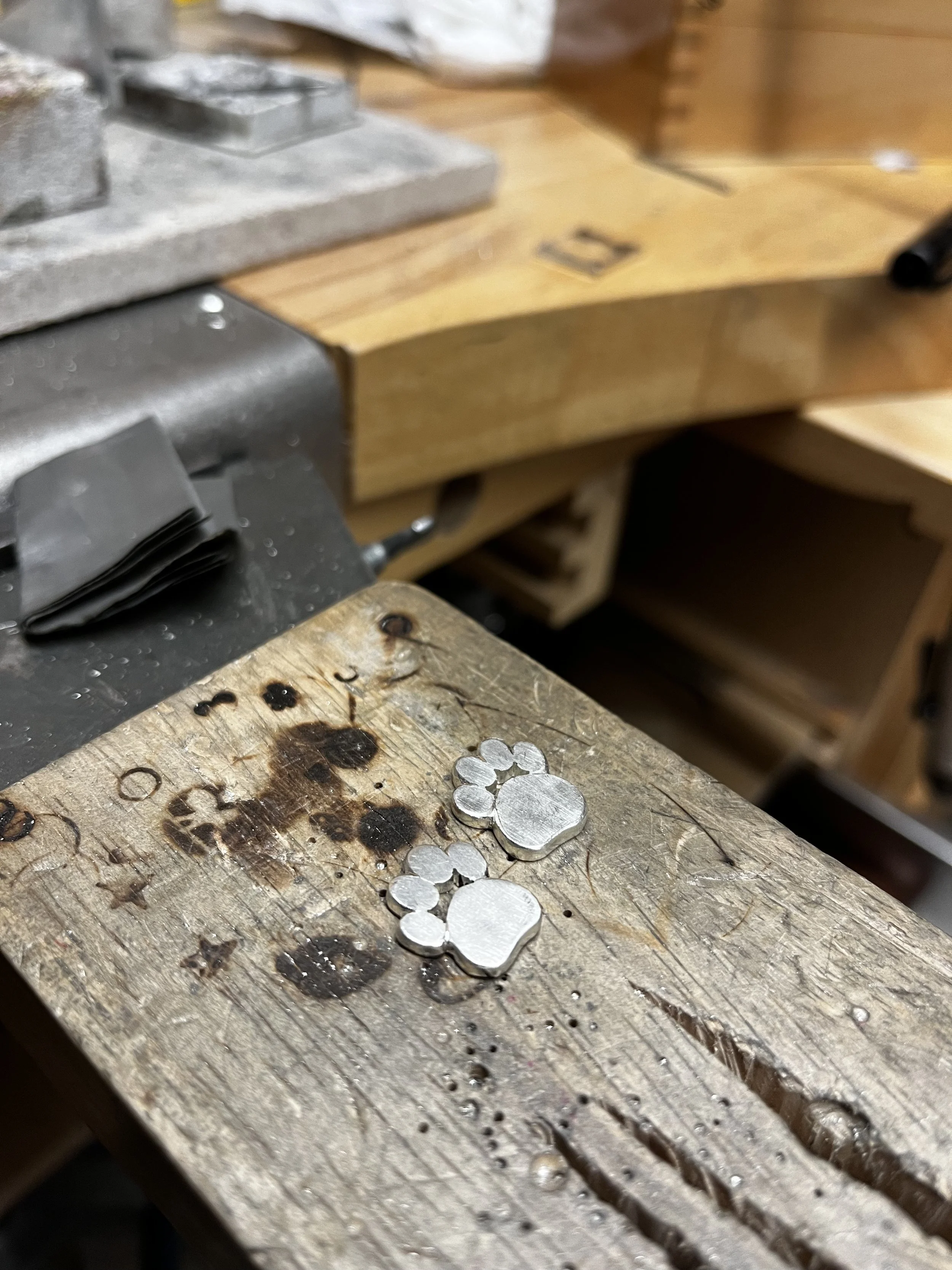 Sentimental Dog Paw Pendant