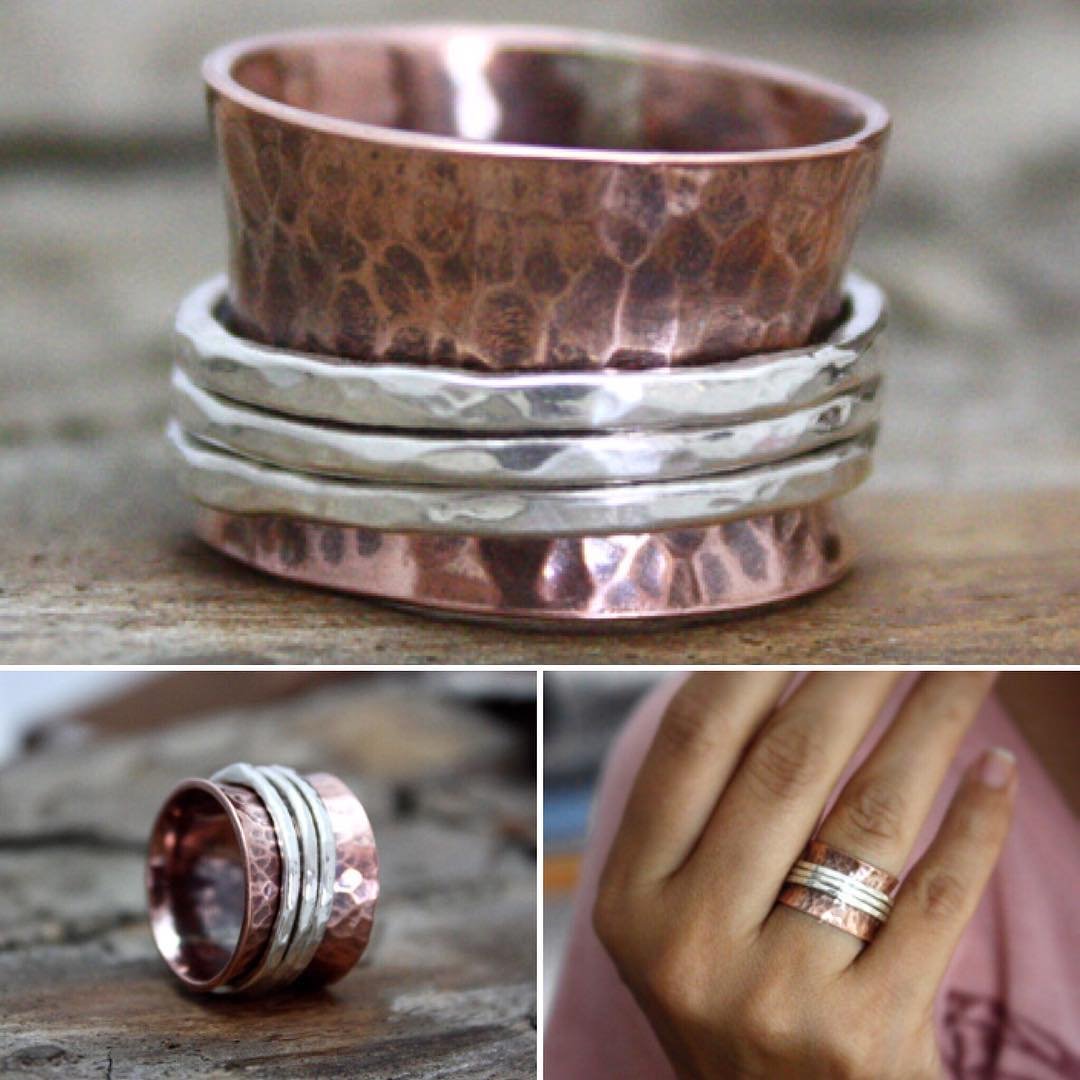 Bubbles spinner ring | Shop | SilverRipples Jewellery - Handmade Silver  Jewellery