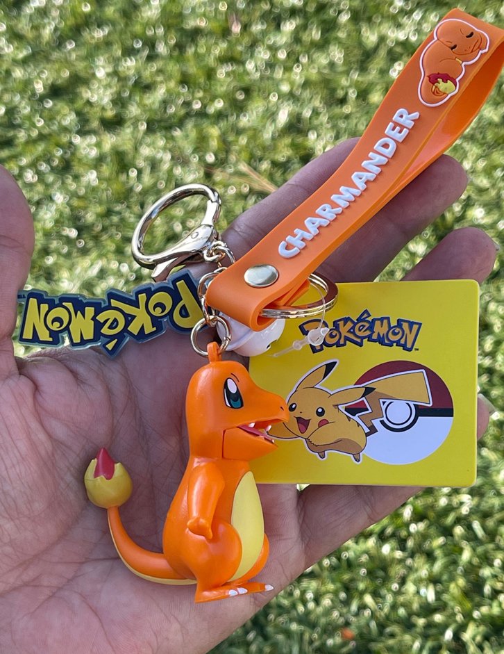 Charmander Keychain - Free Pokémon Cards — Nana's Jewelry