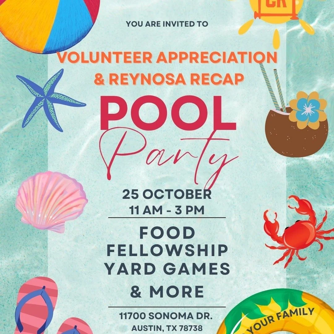 Sunshine, splashes &amp; celebrating YOU &mdash; our amazing volunteers! 🧡

Only in Texas can we throw a pool party in late October! Big thanks to Mike Barron for hosting us at the Community Center &amp; Pool.

Come relax, refresh, and celebrate all