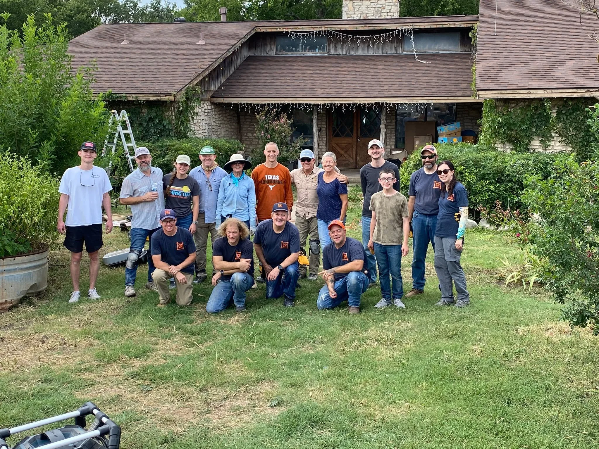 This Week with Cornerstone! 

THURSDAY &mdash; Cherokee&rsquo;s (Liberty Hill)
Help us finish texturing sheetrock as we prep for the final serve day + celebration!  TBD🎉

SATURDAY &mdash; Renita&rsquo;s (Bertram)
We&rsquo;re wrapping up the last of 