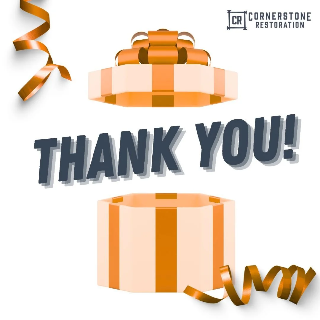 🧡 Thank You for a Beautiful Giving Tuesday! 🧡

We are overwhelmed with gratitude for the incredible generosity poured out during Giving Tuesday. We&rsquo;re especially blessed by the many new supporters who have come alongside Cornerstone Restorati