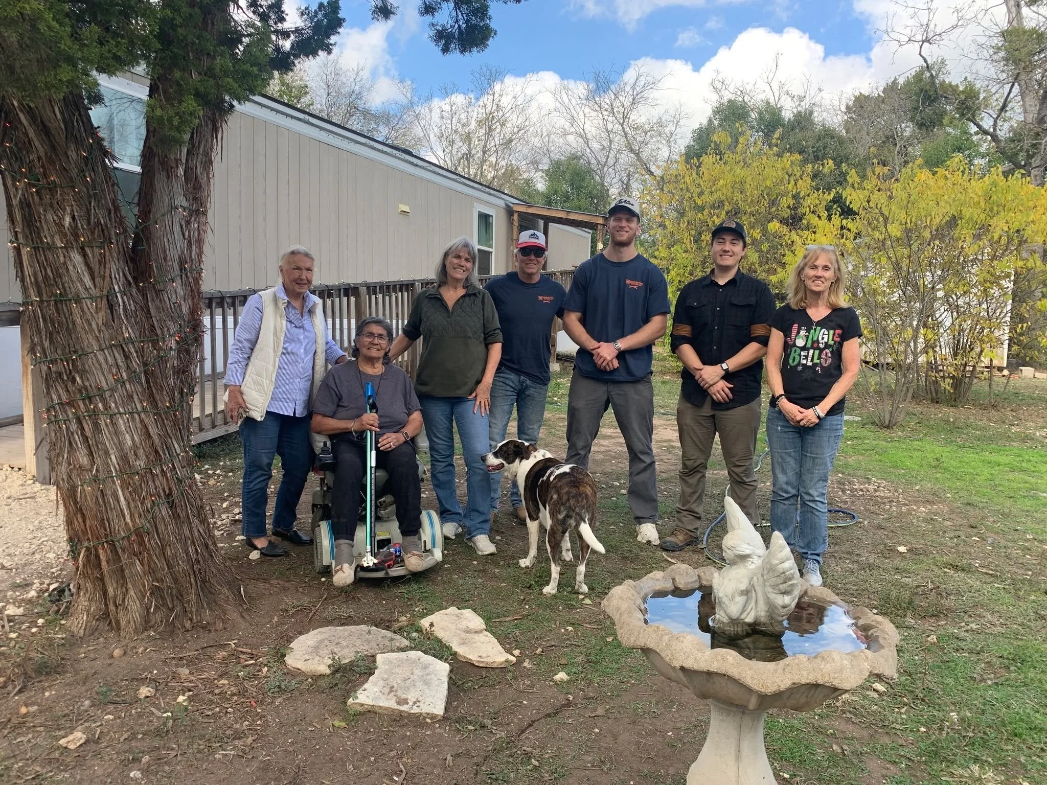 The Care Team and Volunteer Team blessed two more recipients this past weekend with beautifully lit homes &mdash; a reminder of the joy of Christmas and the truth that Christ is the Light of the World. 

Thank you to our incredible teams for always s