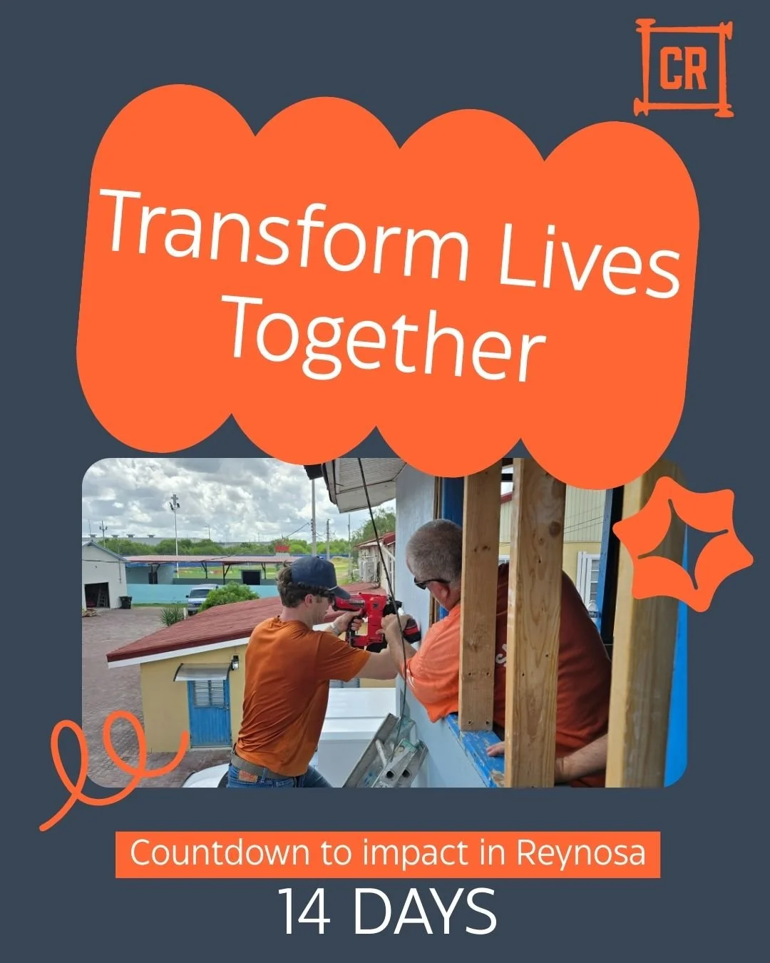 LAST CALL FOR THE $50 DISCOUNT! 

If you register for the Reynosa Serve Trip (Jan 29&ndash;Feb 1) before 9 AM TOMORROW, you&rsquo;ll still receive the $50 early registration discount &mdash; but the clock is ticking! 

Once you register, you&rsquo;ll