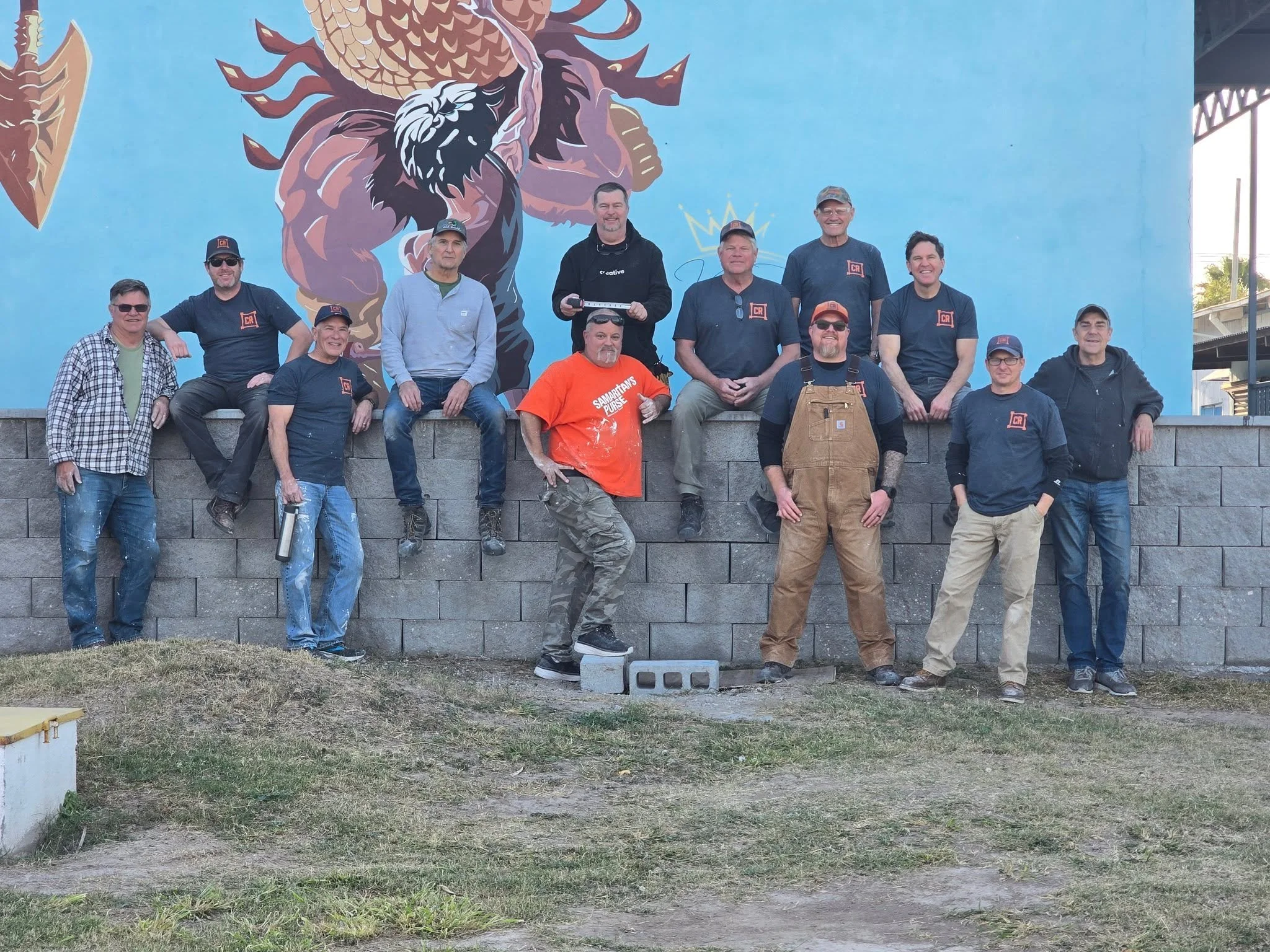 Big smiles, lots of laughs, and so much progress. These guys look like they belong on a calendar&hellip;  and honestly&hellip; that might not be a bad fundraising idea.😉 

Rooms are coming together beautifully and hearts are full. What a week of ser
