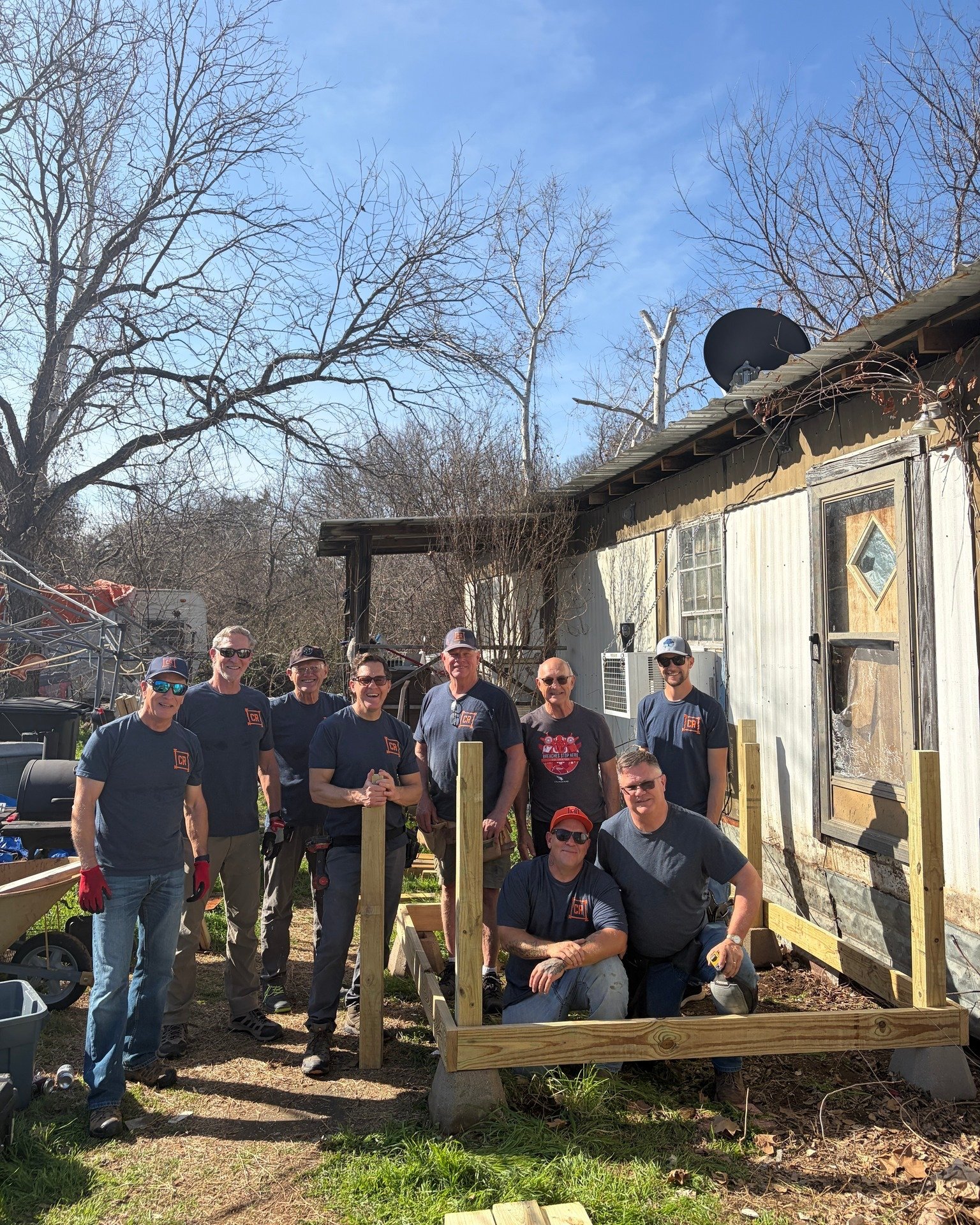 Hope was built this week in Burnet 🧡 Because a friend connected him with Cornerstone Restoration, Mr. Hopper now has a brand-new ramp to safely help his elderly mom in and out of their home.

A few tools, a couple of days, and some amazing Christ-ce