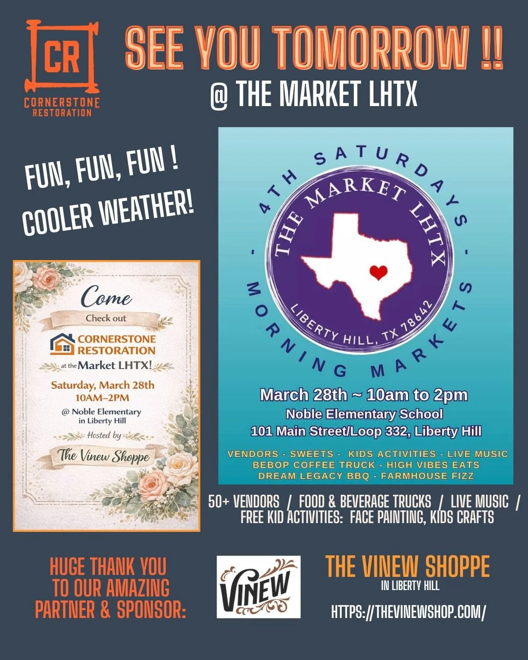 cornerstone_restoration_atx 🧡🧡🧡

You don't want to miss this...