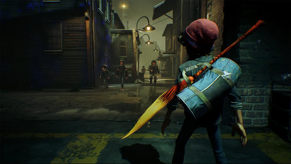  With a magic paint brush nothing can stop you (Source:  https://www.playstation.com/en-us/games/concrete-genie-ps4/ ) 