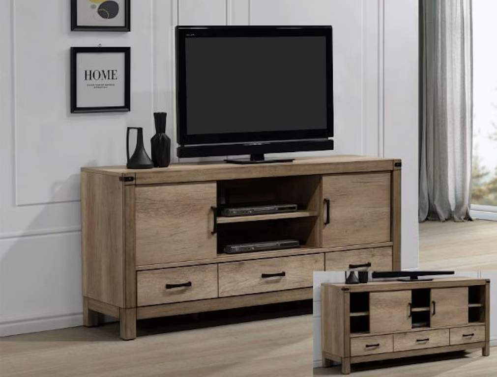 "Walden" TV Stand — Mueblería More 4 Less Furniture