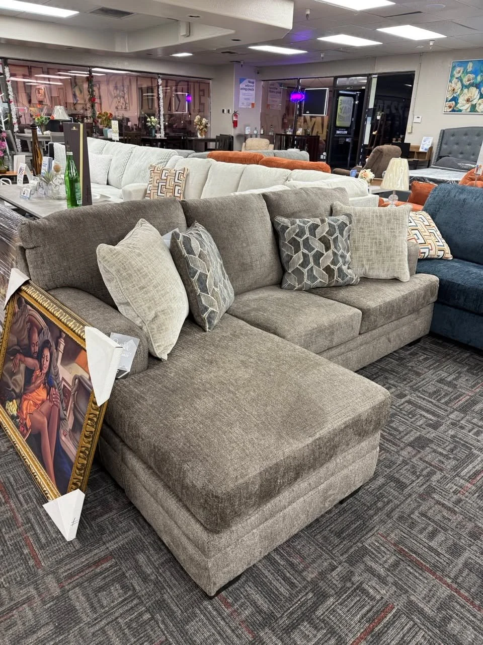 Tax season is here. But you don't have to wait for your refund.
$10 furnishes your home today.

Couch. Bedroom set. Mattress. Dinette. Pick what you need and take it home now.

No credit needed. Same-day delivery.

Stop waiting for your W2. Your home