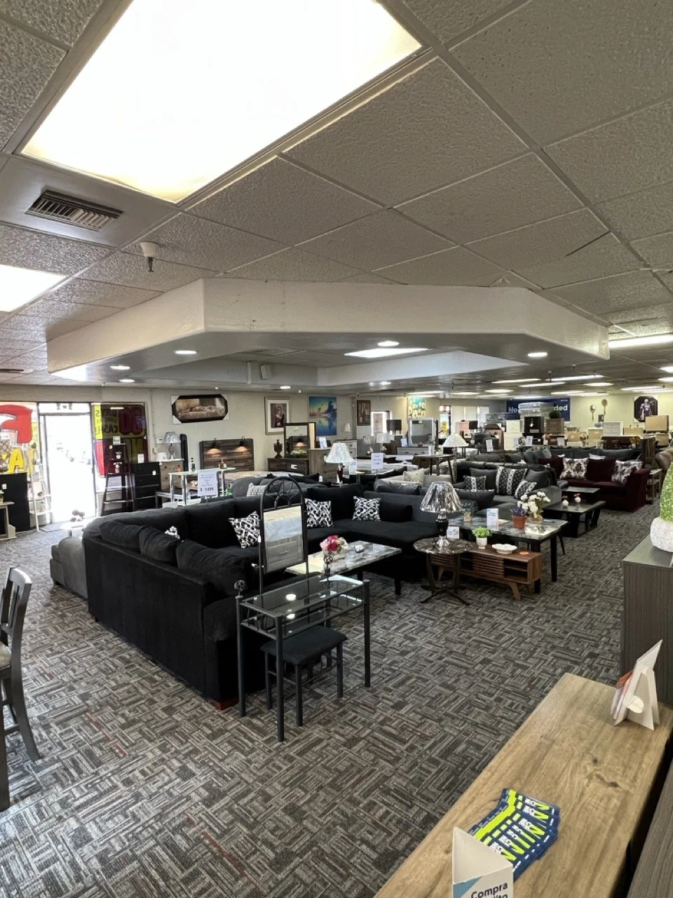 Inside our Southern & Country Club showroom