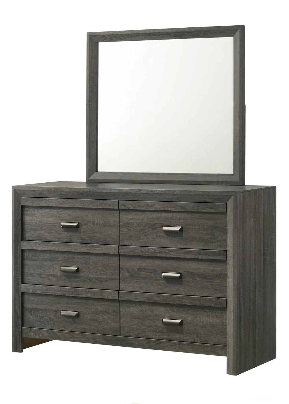 long plus size homecoming dress Benjara Deena 49 Inch 6 Drawer Tall Dresser Chest with Metal Handles, Light  Gray
