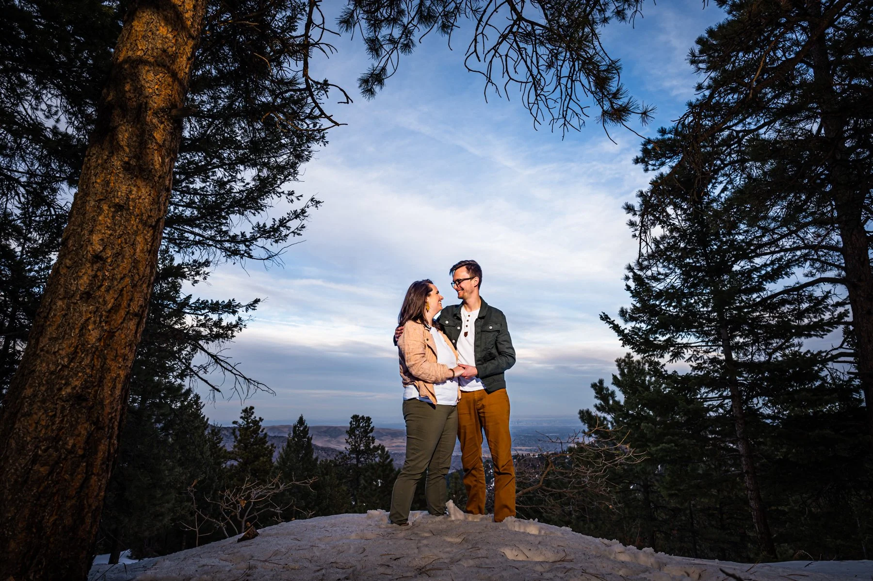 Mount Falcon Park Engagement Session | Colorado Wedding Photographer | Chelsea &amp; Kyle