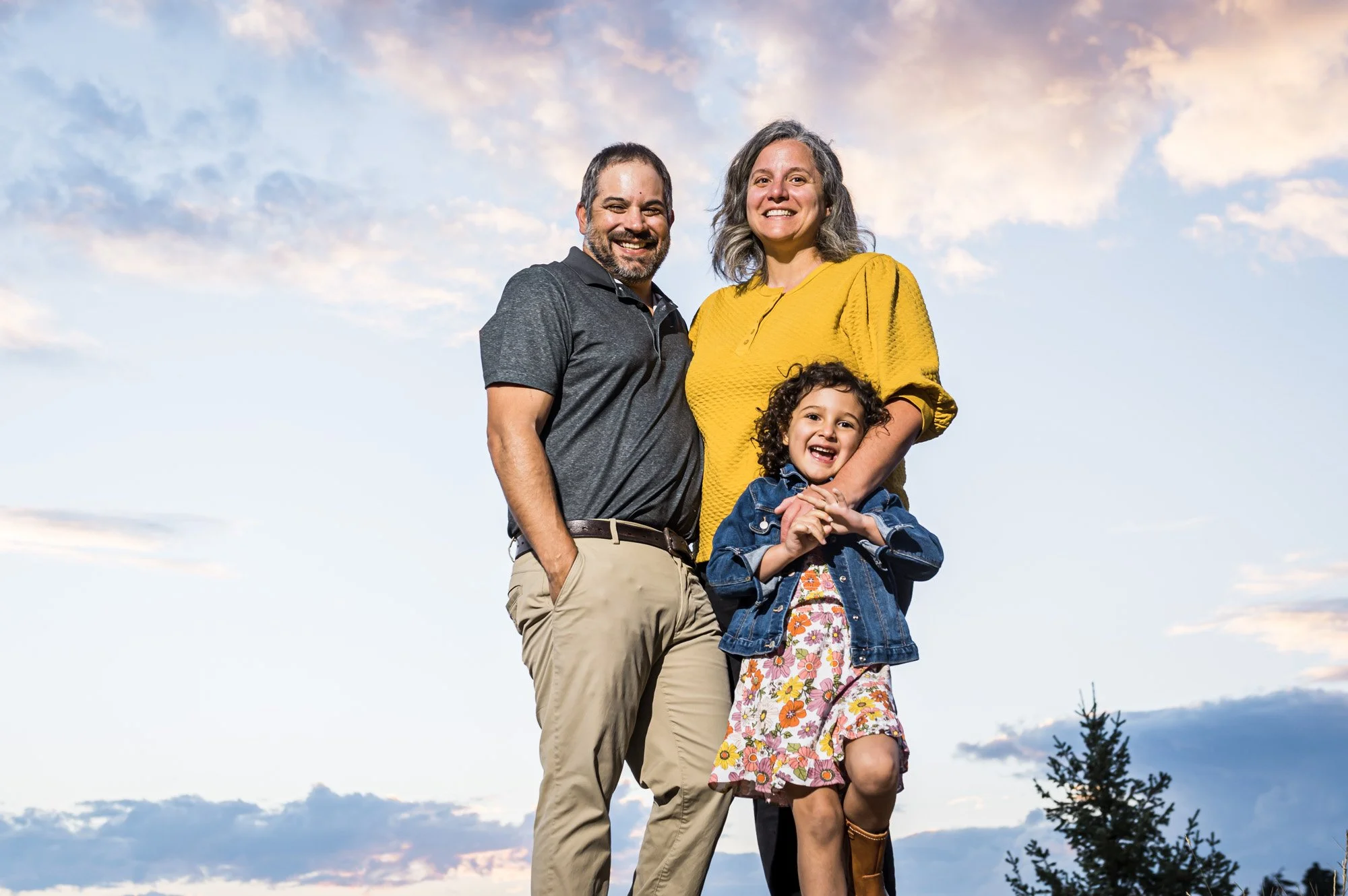 Mount Falcon Park | Laural, Chris + Ivy | Denver Family Photographer