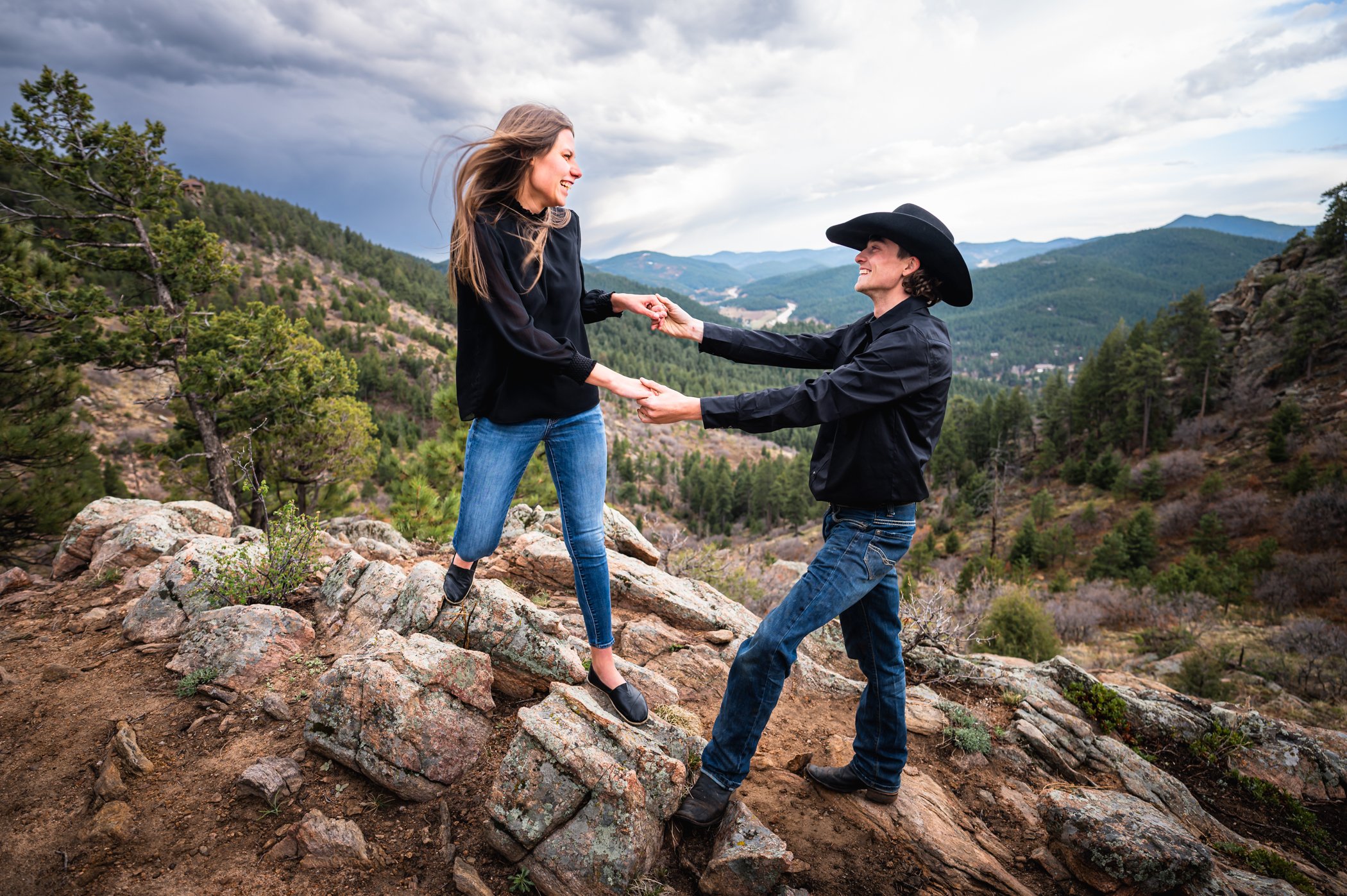 Chandra + Wyatt | Colorado Engagement