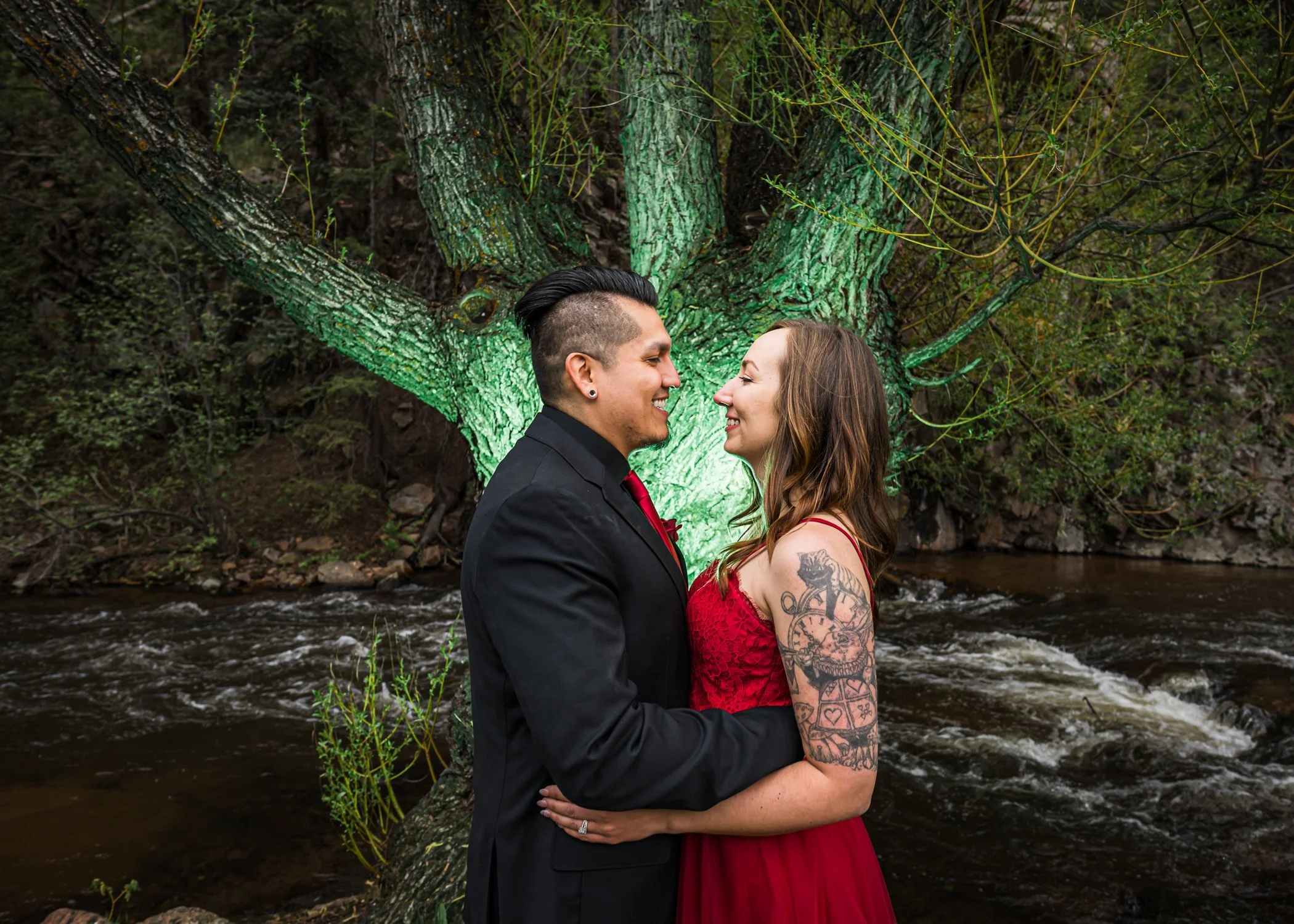 Tiffany + Victor | Colorado Cabin Wedding