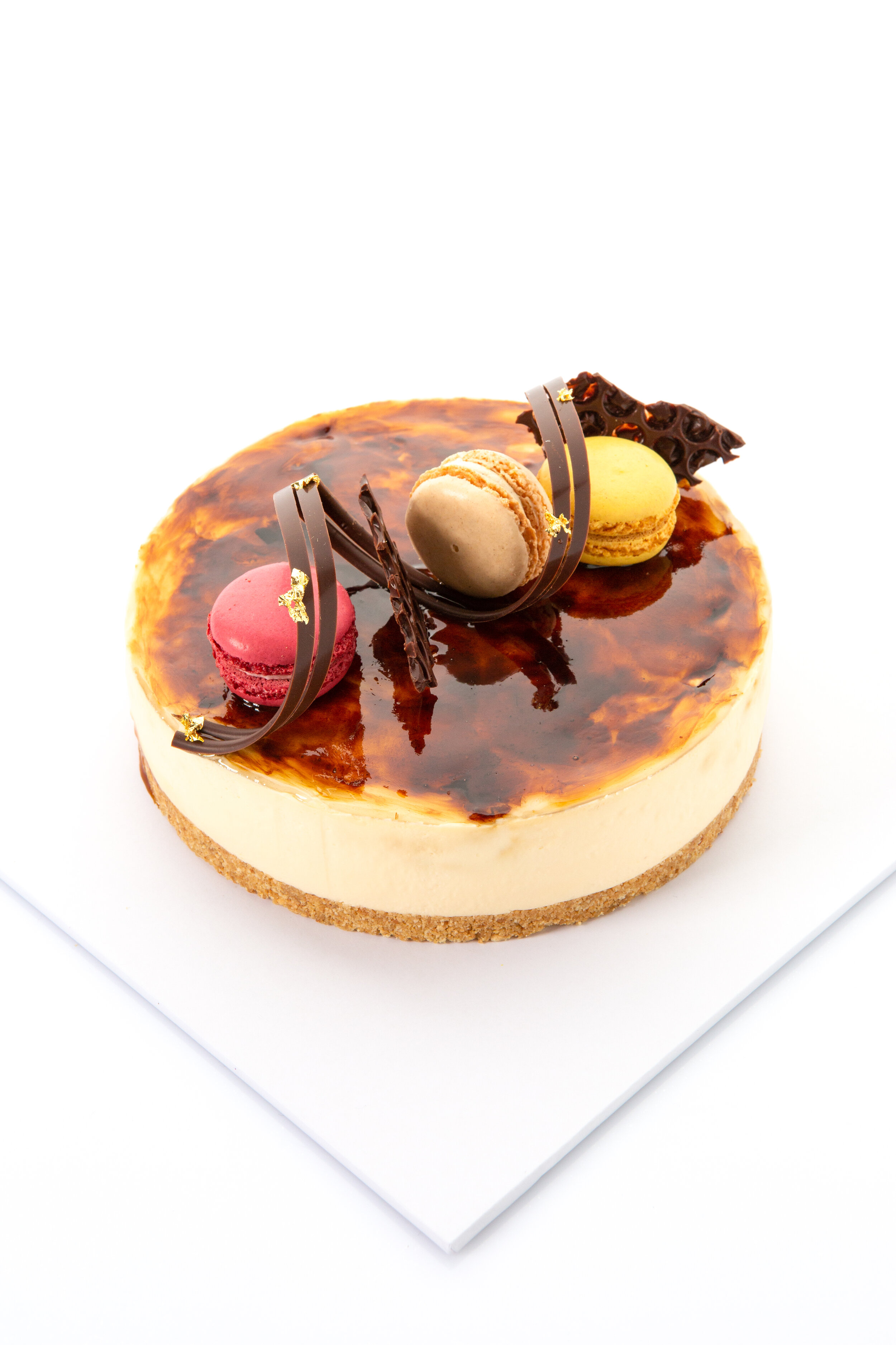 Dalgona Cheesecake Mousse Cake Korean Trending Cake