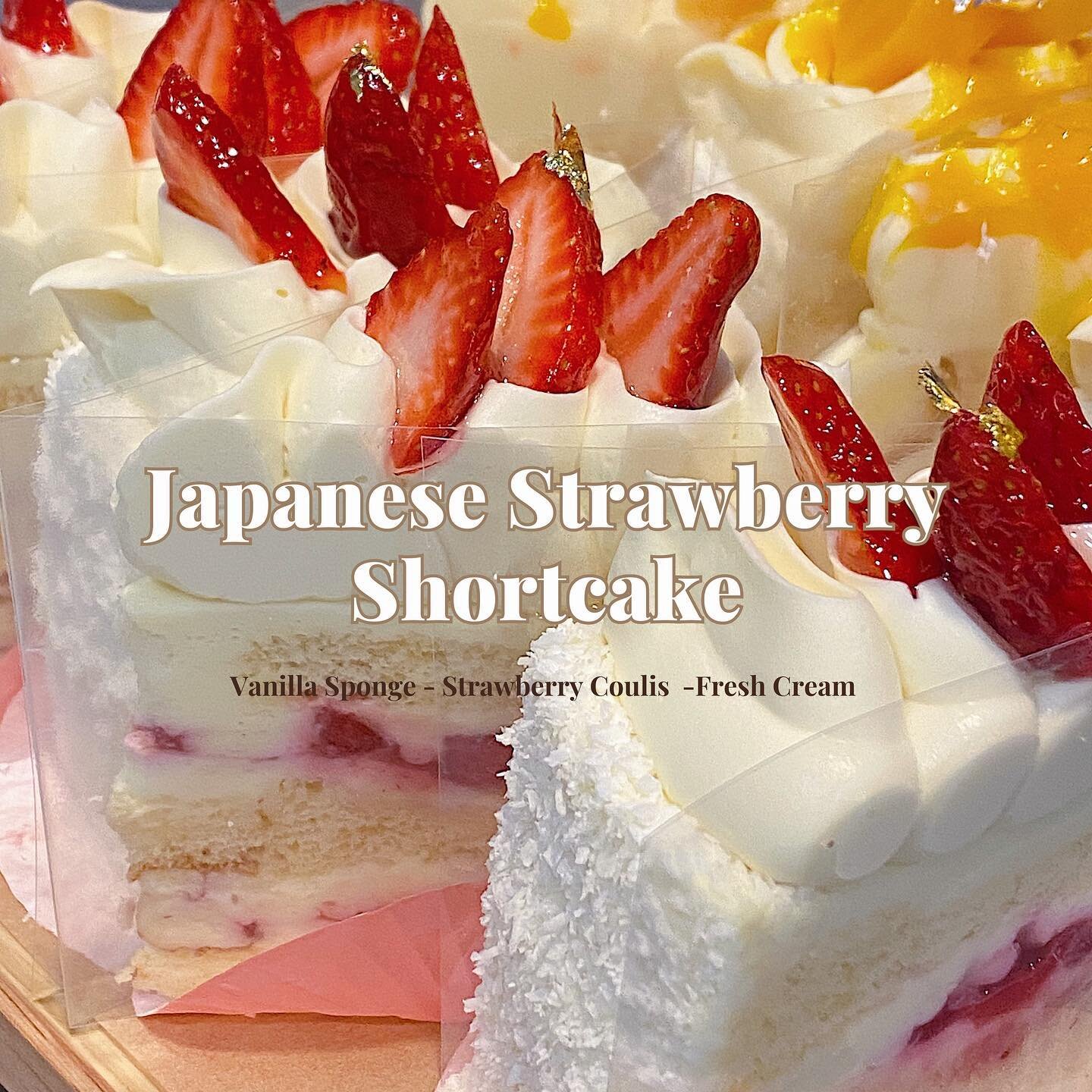 #Cake for #breakfast? Don&rsquo;t mind if we do! Swing by @alittlesomethingcake and a grab a slice of our Japanese #Strawberry #Shortcake or try something new with our Tiramisu #Basque #Cheesecake. DM us with any questions, and we&rsquo;ll make sure 