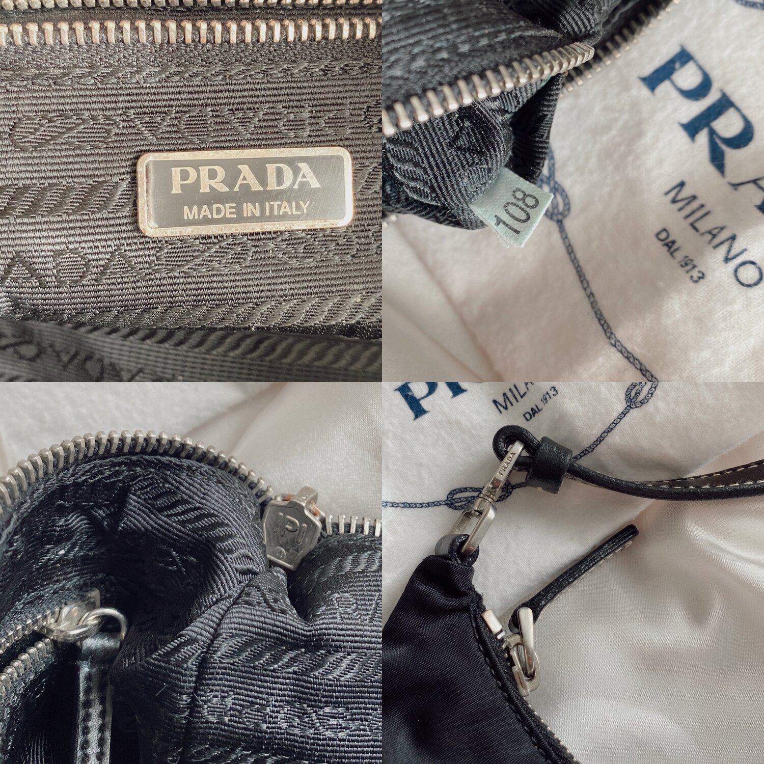Prada, Bags, Vintage Prada Tessuto Sirio Peonia Pink Shoulder Boat Bag