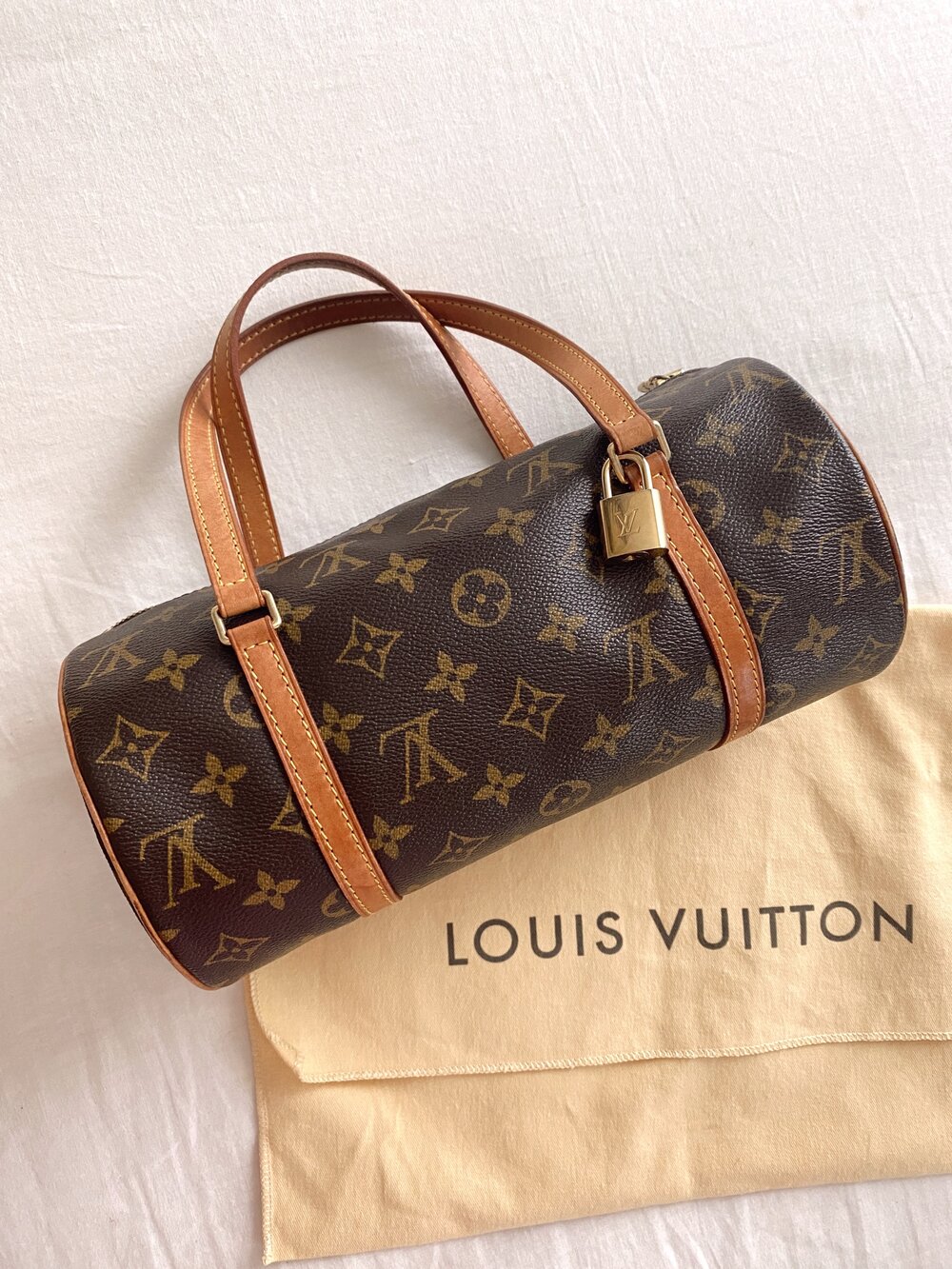 We are proud to have a few vintage #louisvuitton #bags in our store next  month #authentic #monogram #papillon #bucket #keepall #60 More designer bags  coming …