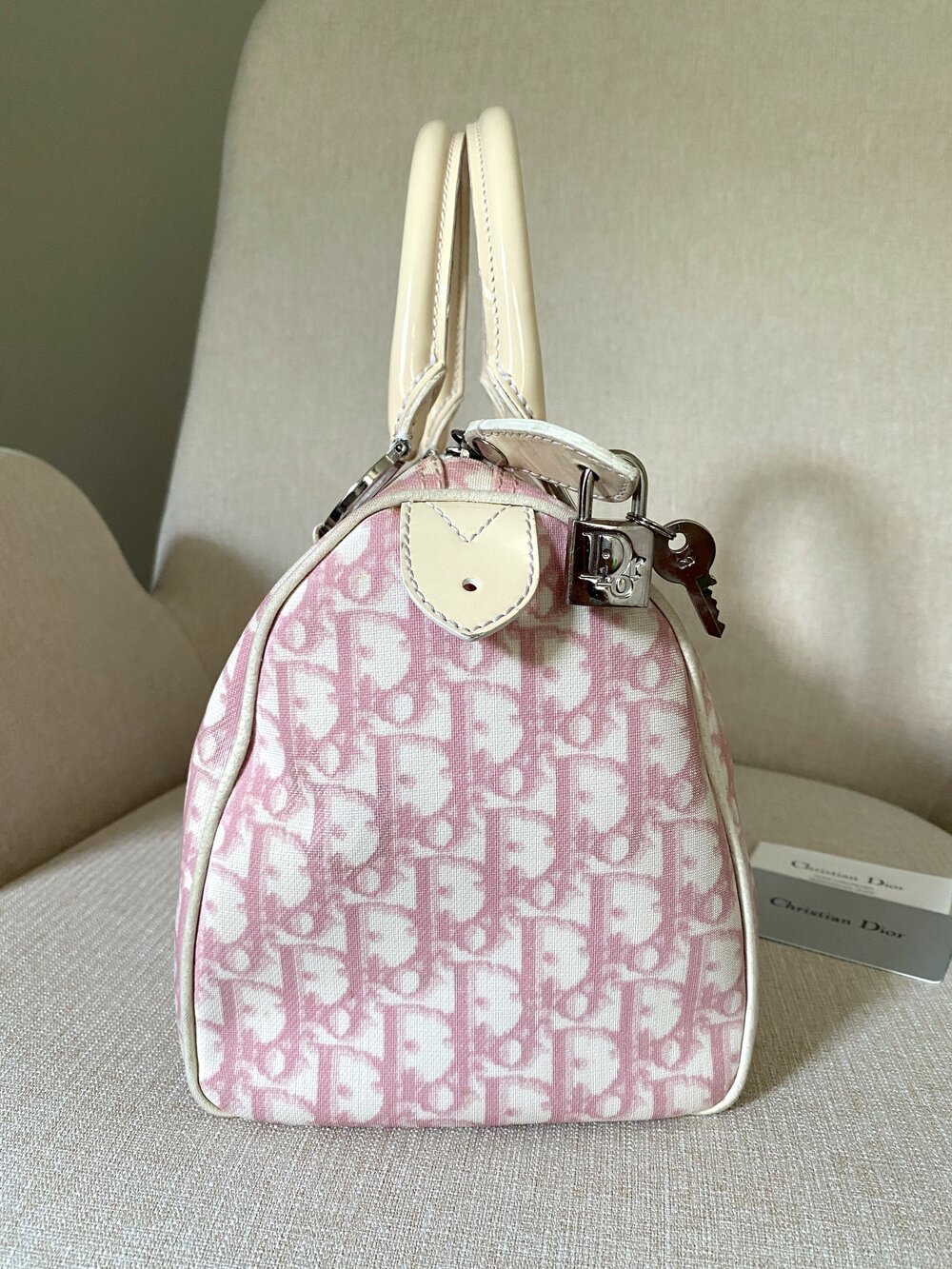 Dior Trotter Boston Bag with Lock – SFN