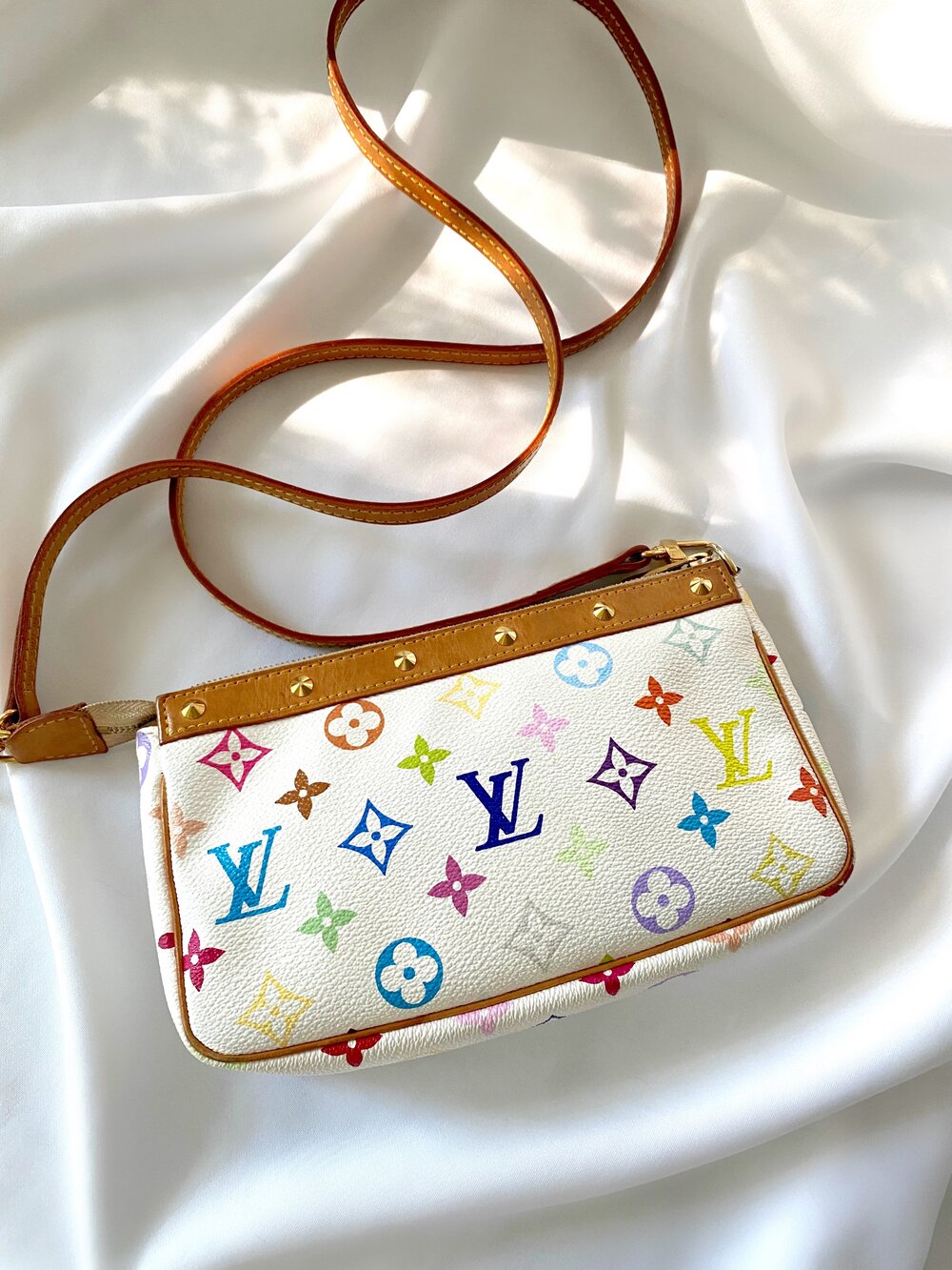 Louis Vuitton Multicolor Pochette Accessoires — Vic's Vintage