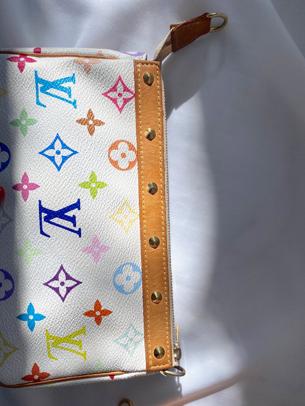 louis-vuitton multi color pochette