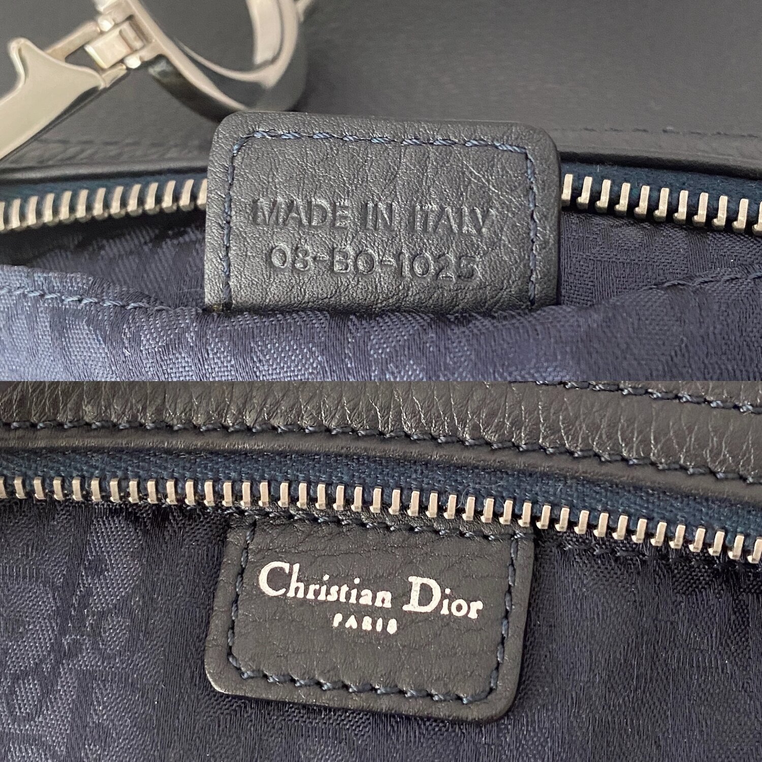 CHRISTIAN DIOR powder compact case checkered silver – Vintage Carwen