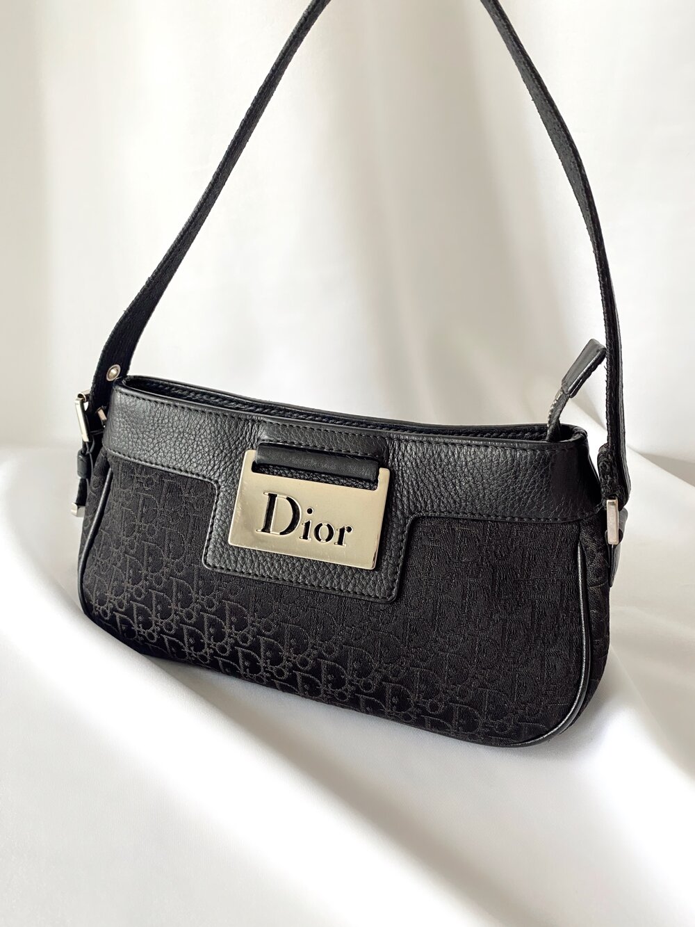 Dior, Bags, Vintage Dior 20 Diorissimo Saddle Pochette