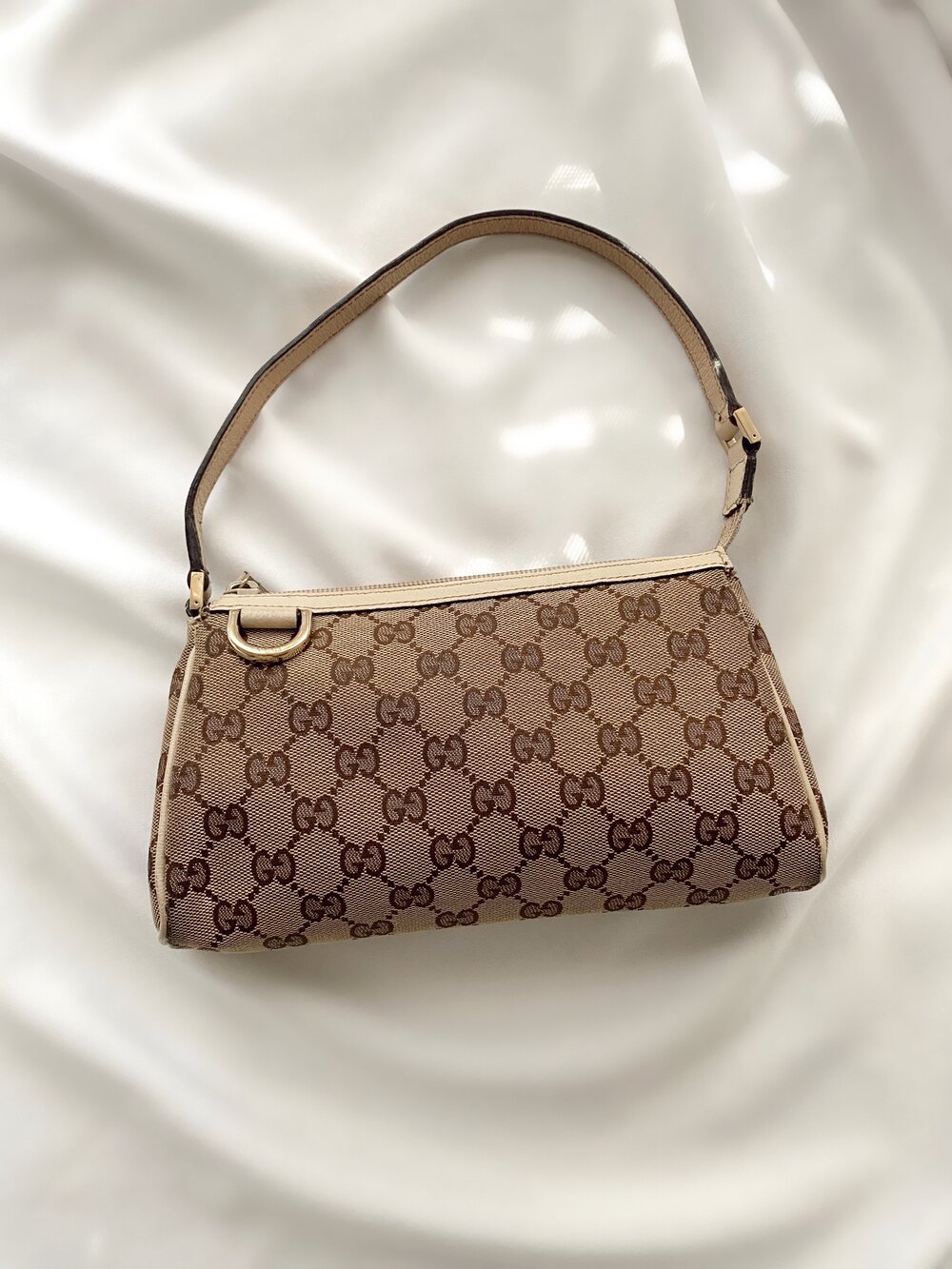 Gucci Abbey Tote Monogram GG D-Ring Detail - US