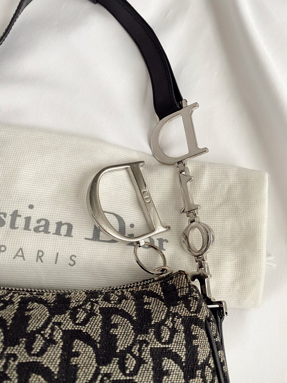 Dior Trotter Charm Pochette — Vic's Vintage