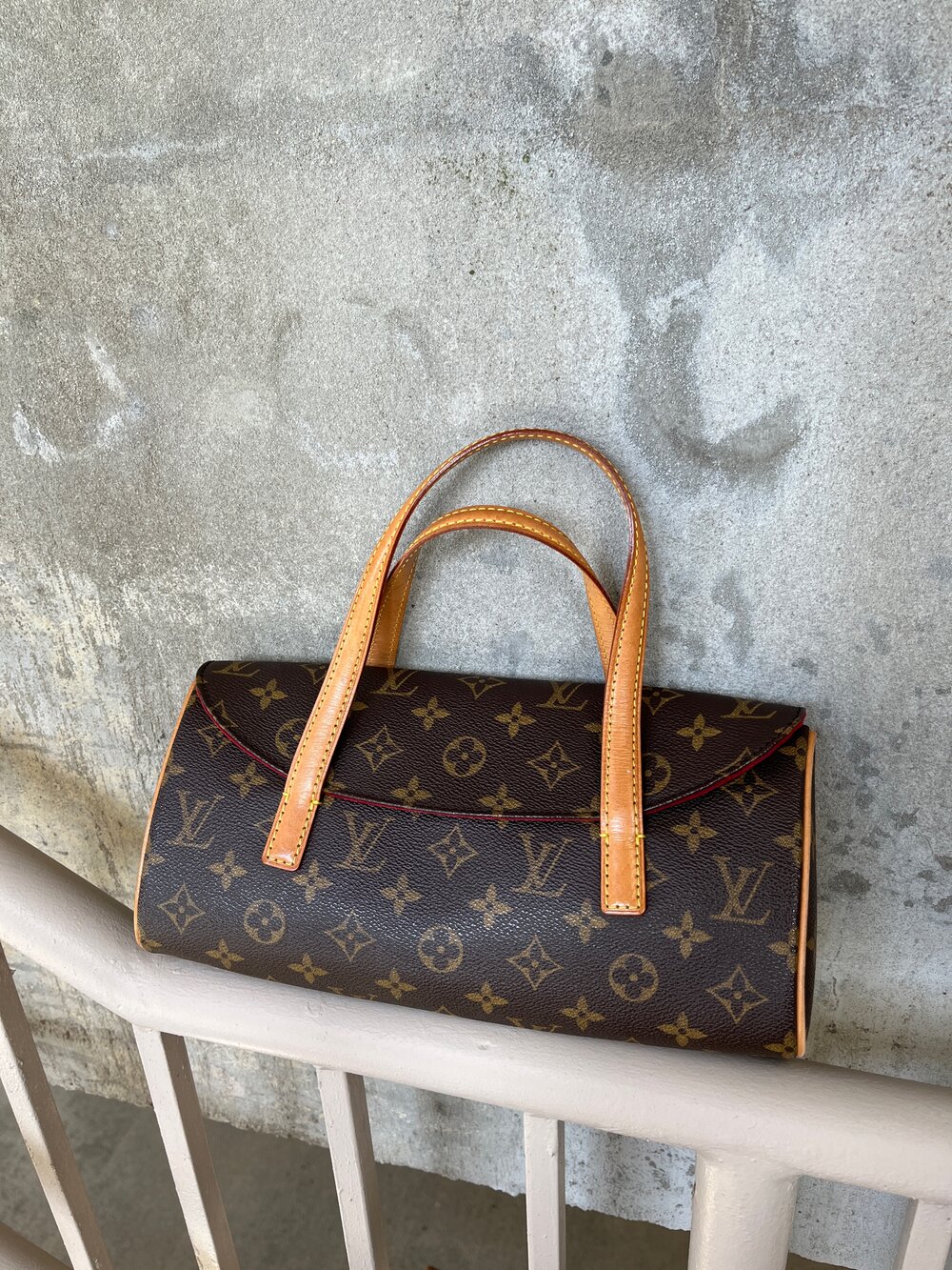 Louis Vuitton Vintage - Monogram Sonatine Bag - Brown - Monogram Canvas and  Leather Handbag - Luxury High Quality - Avvenice