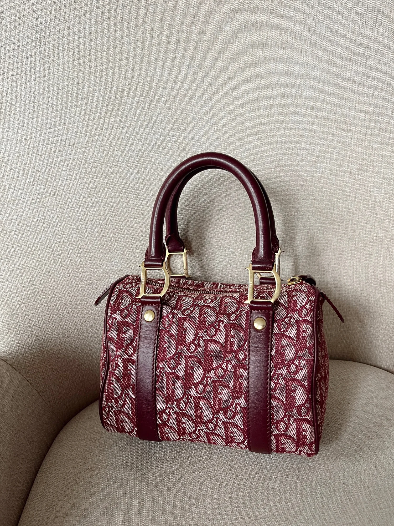 バッグ Christian Dior Trotter Mini Boston Bag Dior Trotter Mini Boston Review - YouTube