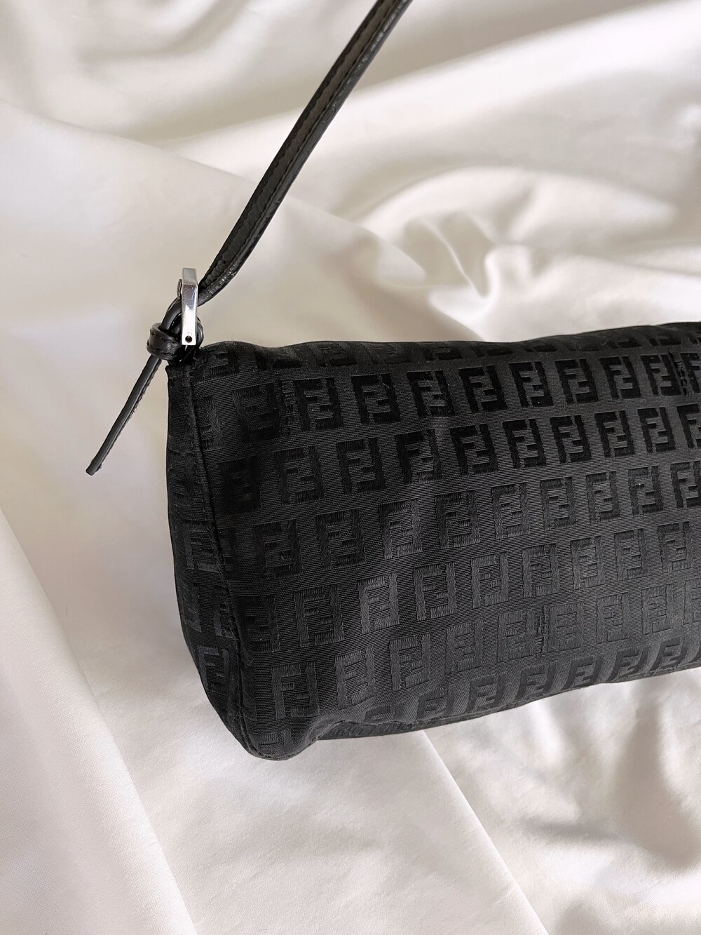 Fendi Zucchino Nylon Crossbody Bag (SHG-29974) – LuxeDH